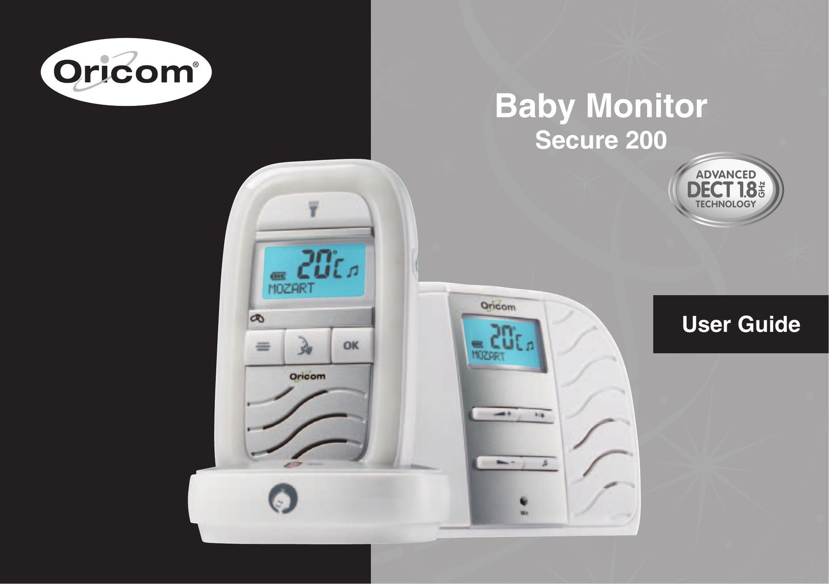 Oricom 200 Baby Monitor User Manual