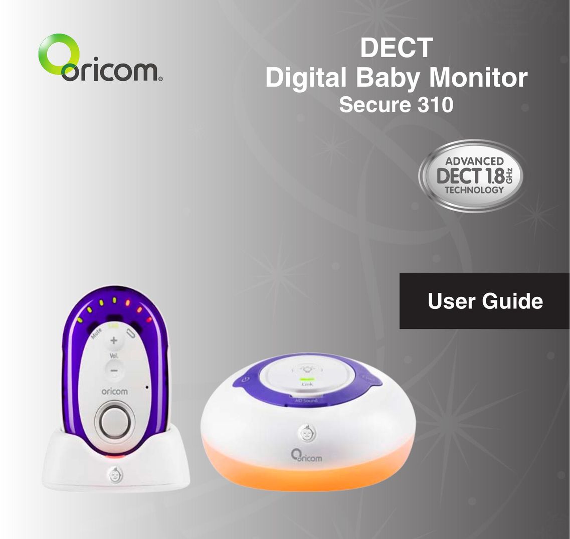 Oricom 310 Baby Monitor User Manual