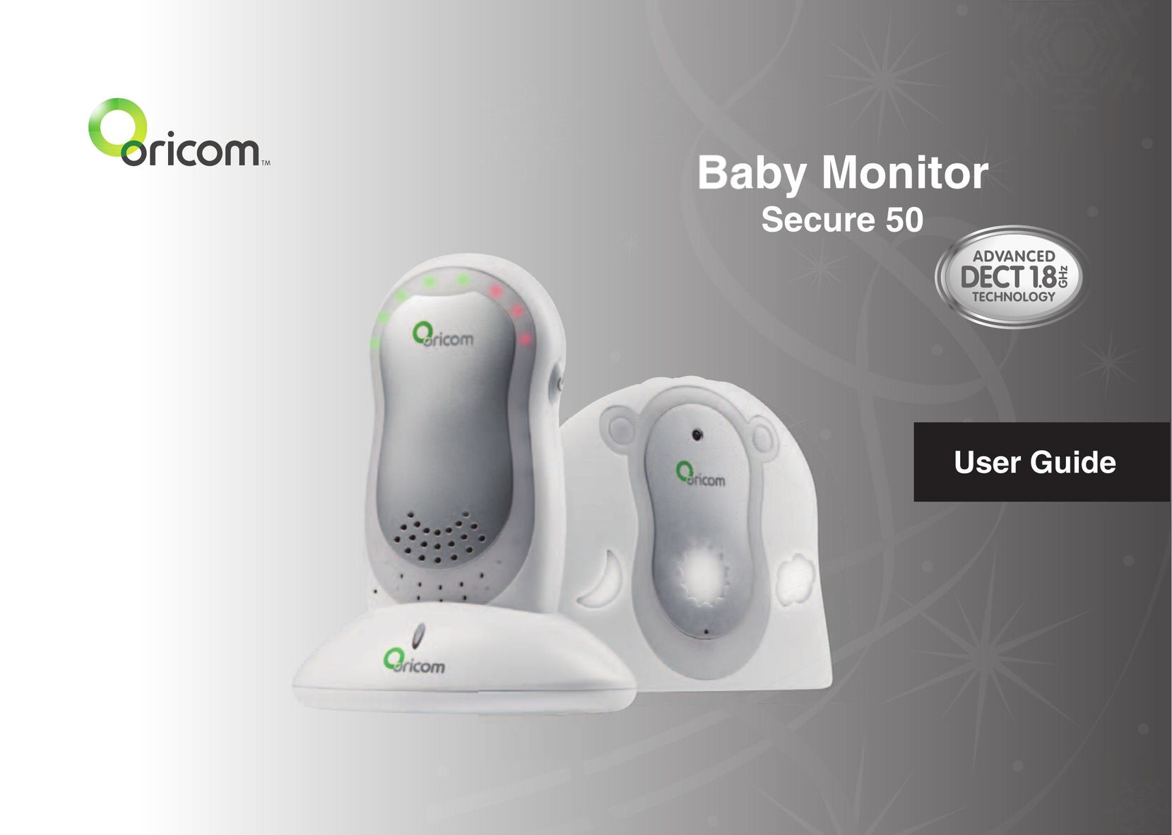Oricom 50 Baby Monitor User Manual