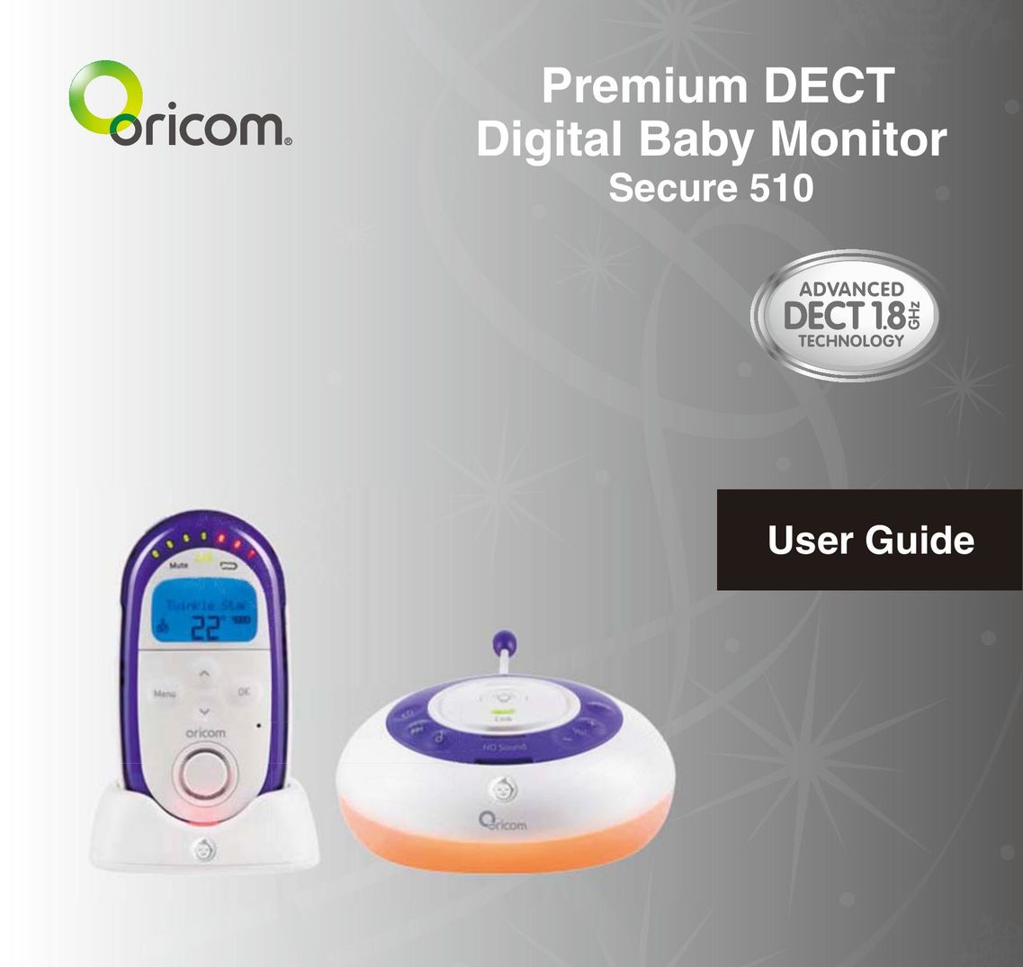 Oricom 510 Baby Monitor User Manual