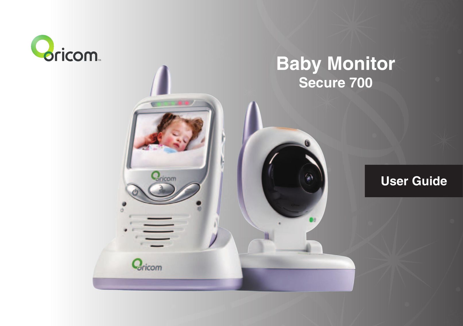 Oricom SECURE 700 Baby Monitor User Manual