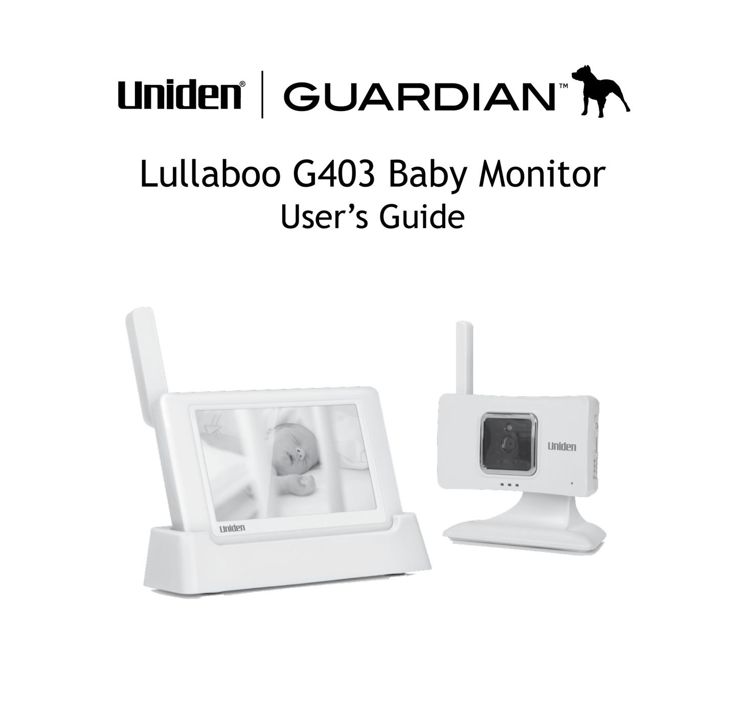 Uniden G403 Baby Monitor User Manual