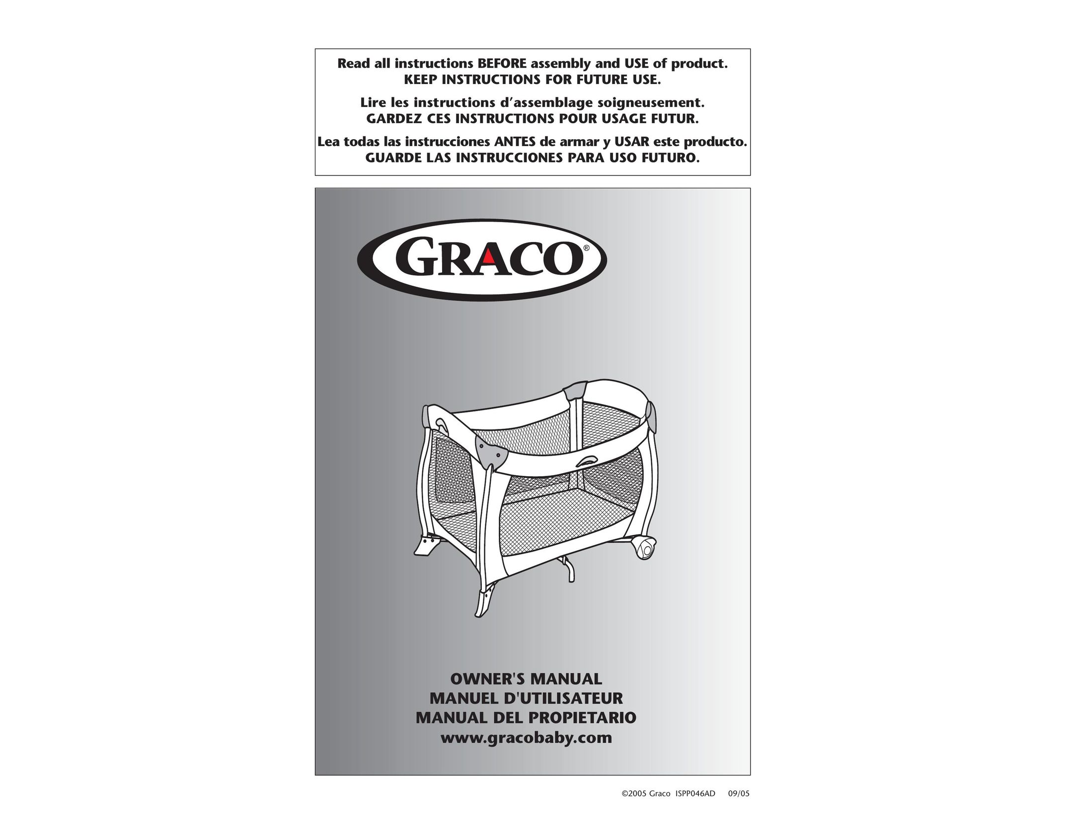 Graco ISPP046AD Baby Playpen User Manual