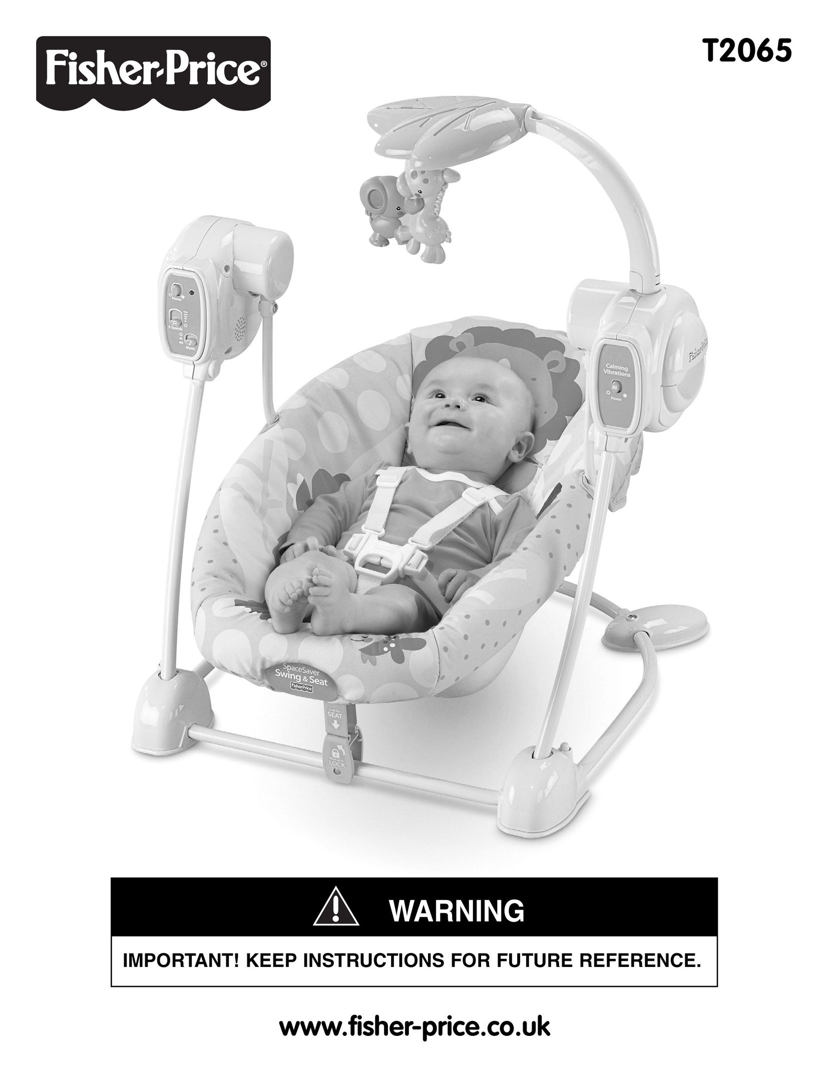 Fisher-Price T2065 Baby Swing User Manual