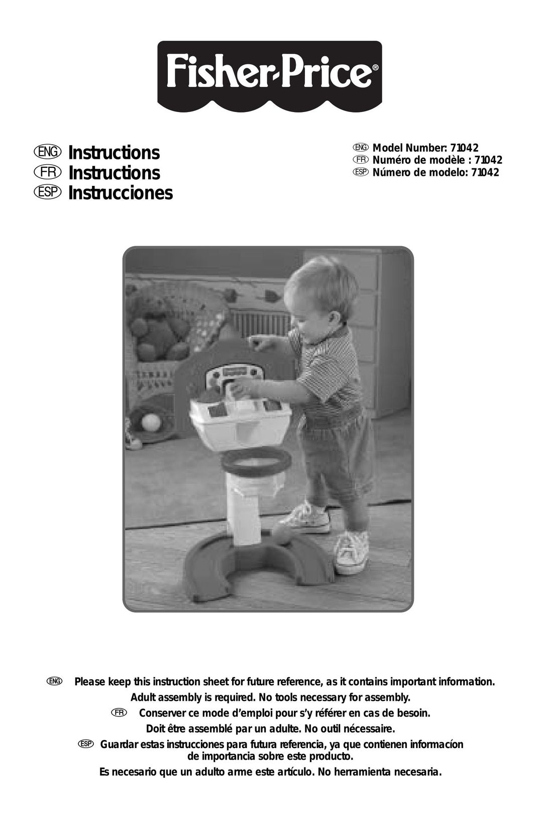 Fisher-Price 71042 Baby Toy User Manual