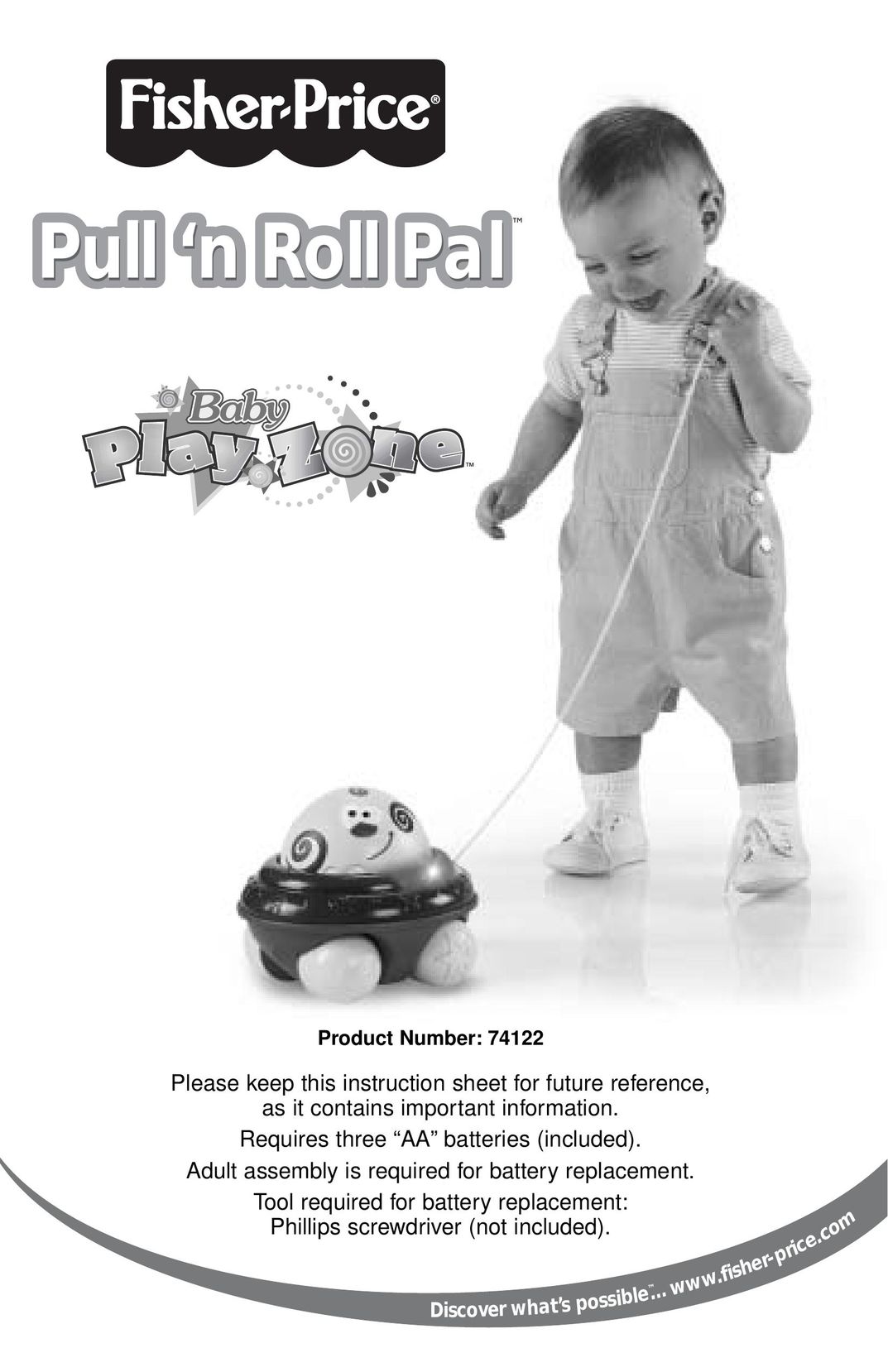 Fisher-Price 74122 Baby Toy User Manual