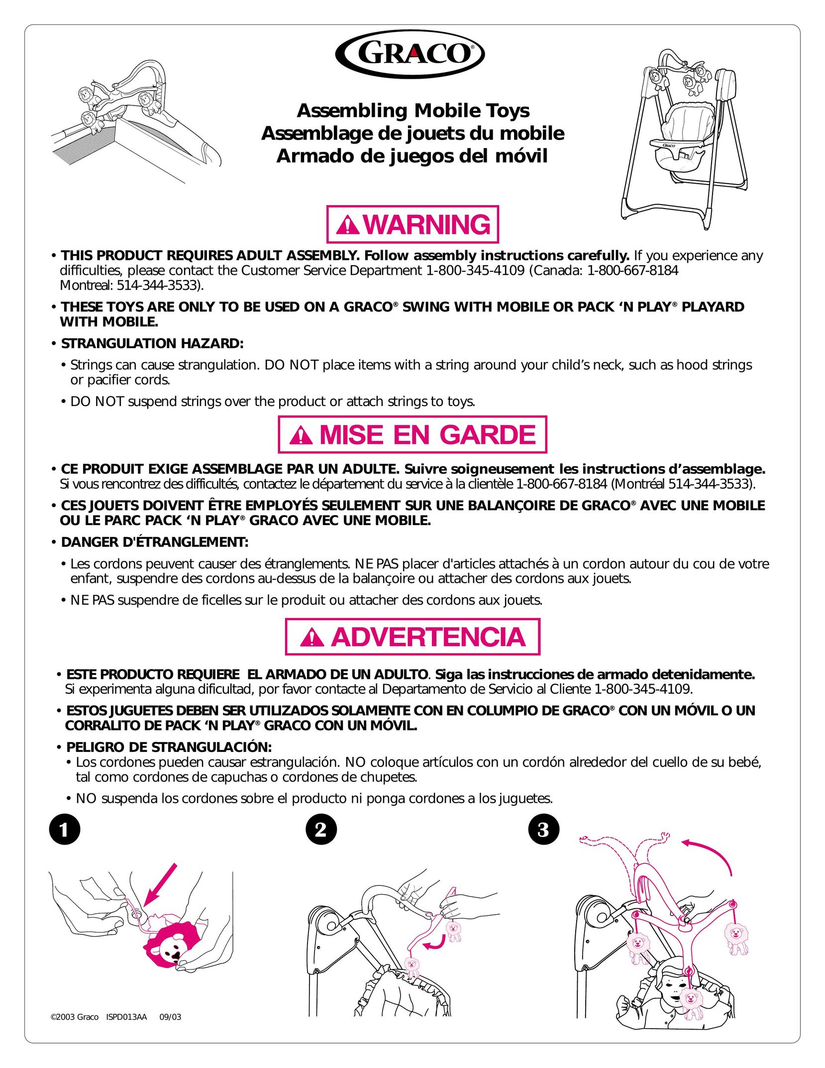 Graco Baby Toy Baby Toy User Manual