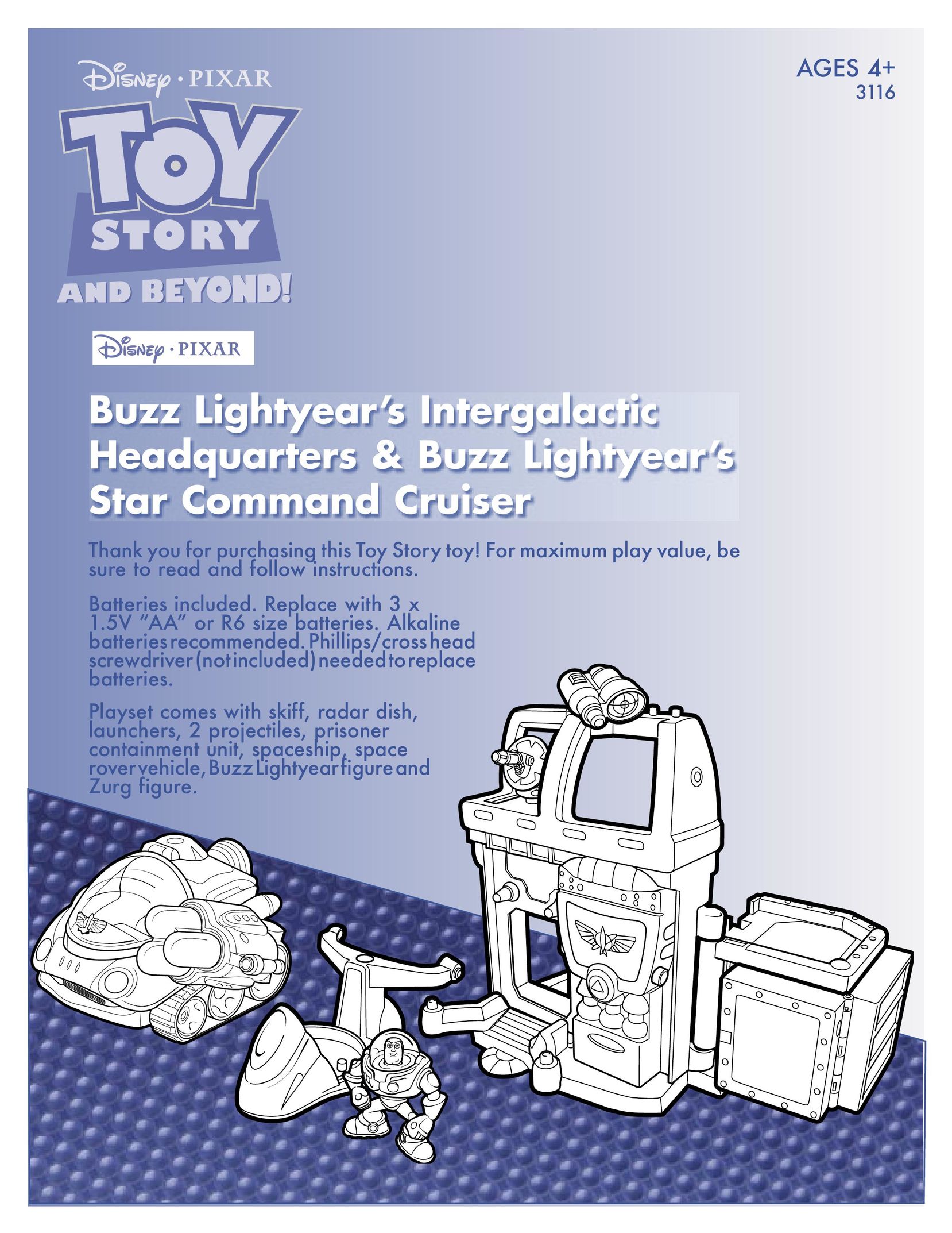 Hasbro 3116 Baby Toy User Manual