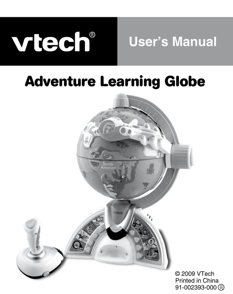 VTech 91-002393-000 Baby Toy User Manual