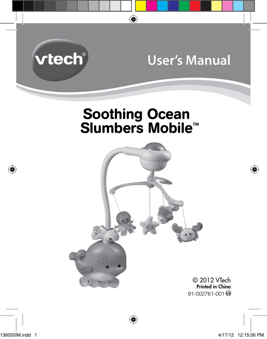 VTech 91-002761-001 Baby Toy User Manual