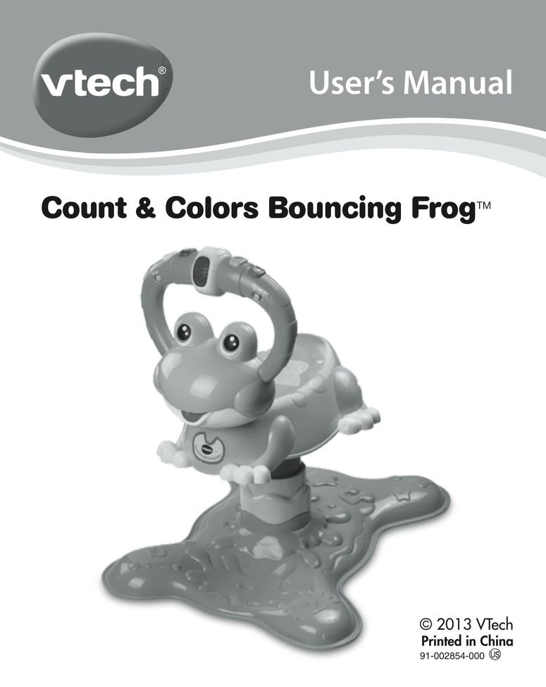 VTech 91-002854-000 Baby Toy User Manual