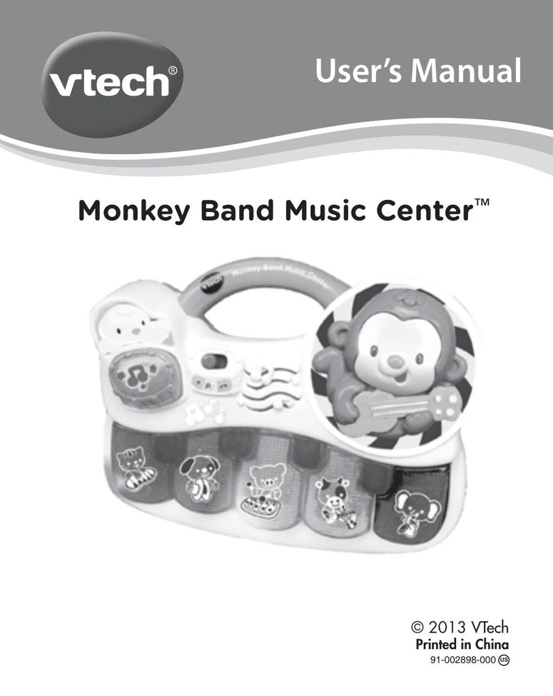 VTech 91-002898-000 US Baby Toy User Manual