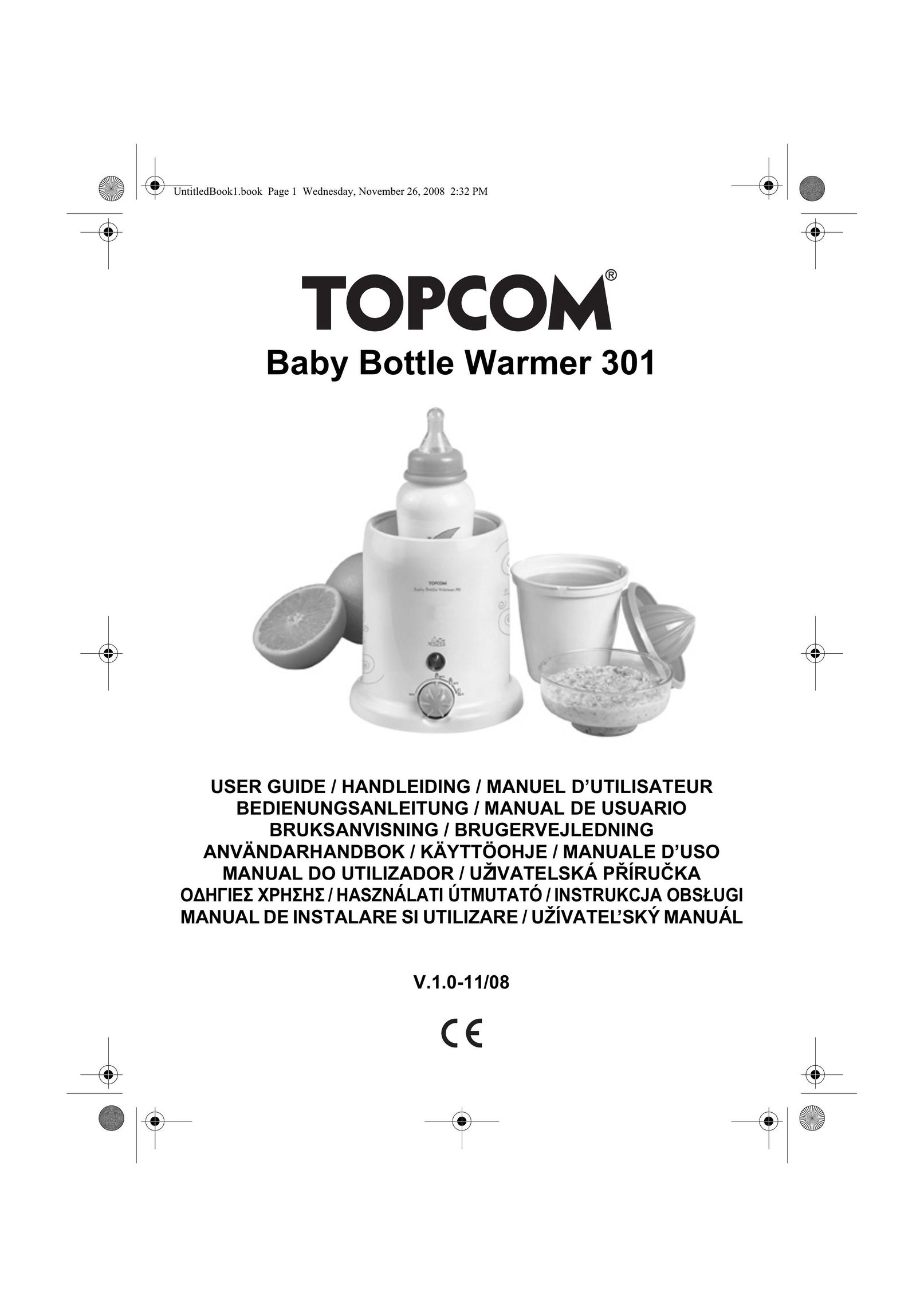 Topcom 301 Bottle Warmer User Manual