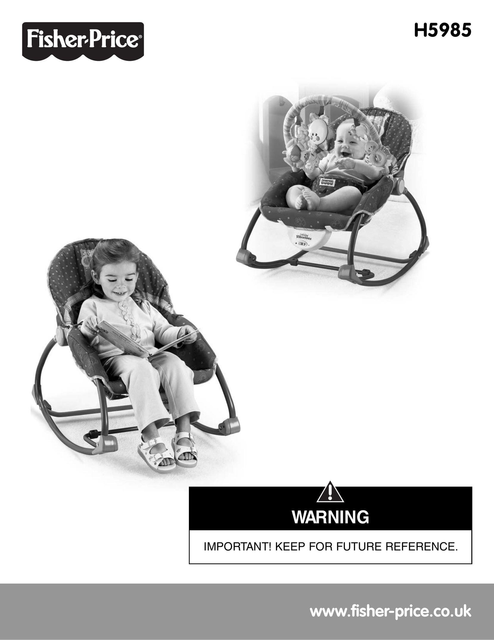 Fisher-Price H5985 Bouncy Seat User Manual
