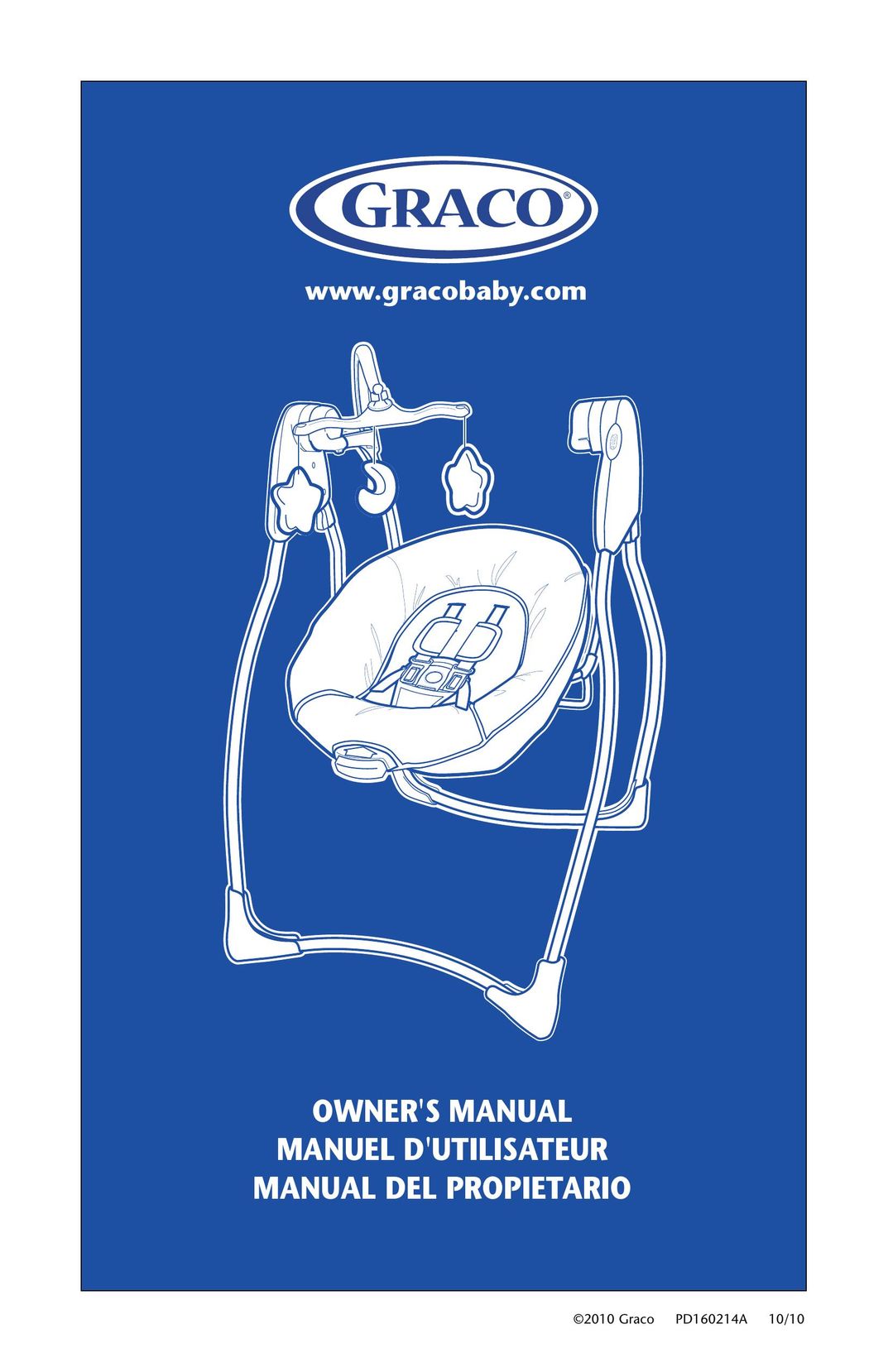 Graco PD160214A Bouncy Seat User Manual