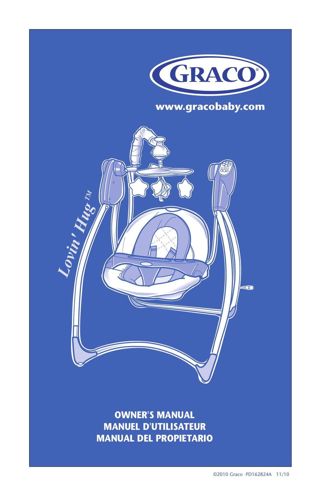 Graco PD162824A Bouncy Seat User Manual