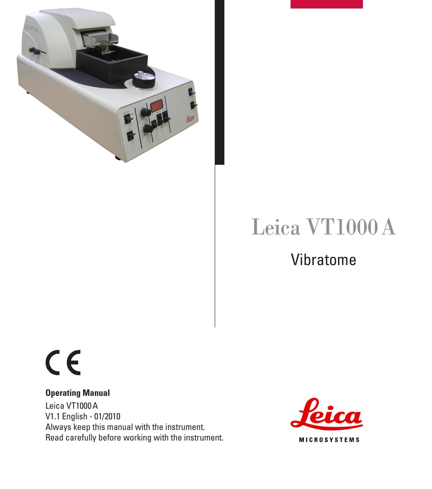 Leica VT100 A Bouncy Seat User Manual