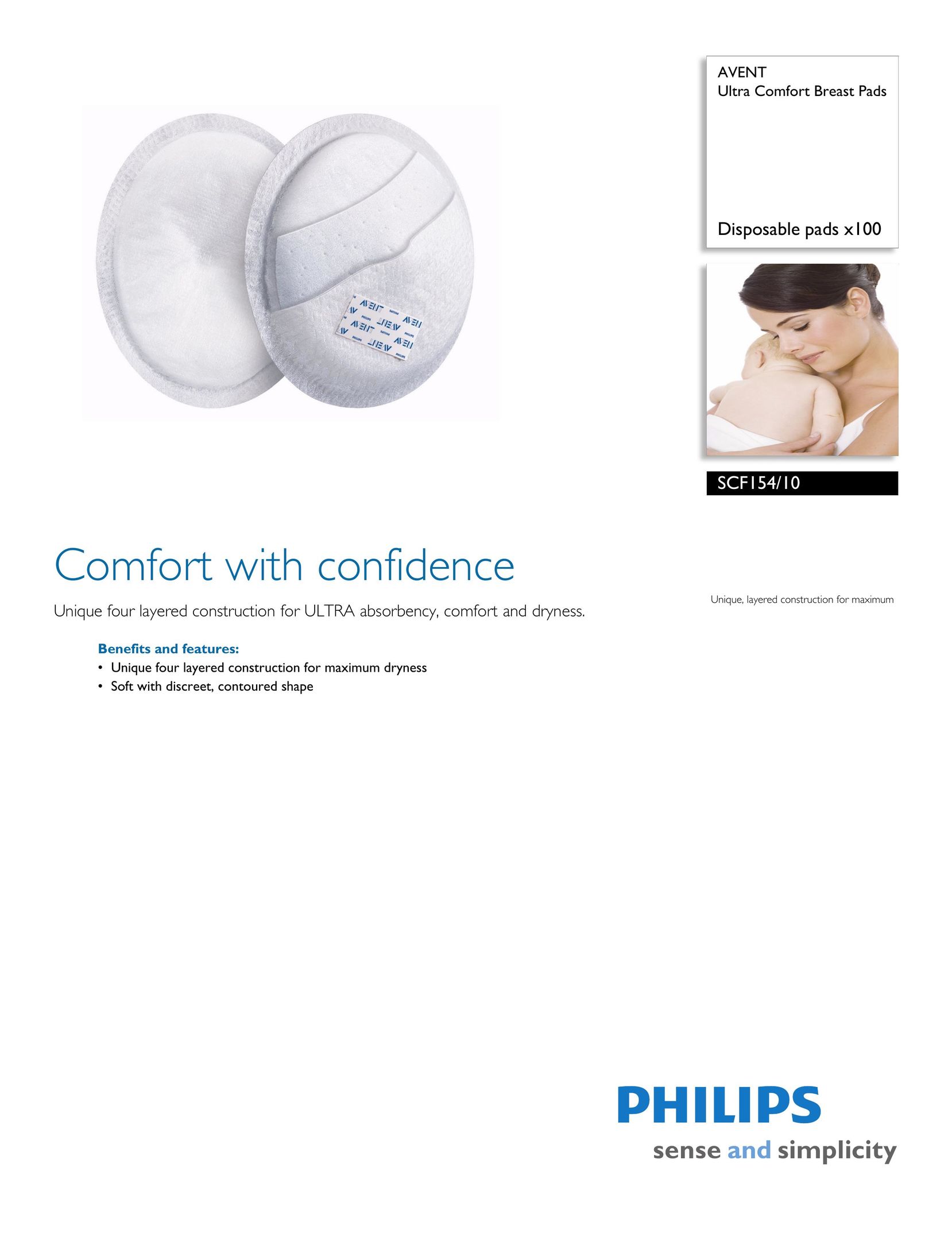Philips SCF154/10 Breast Pump User Manual