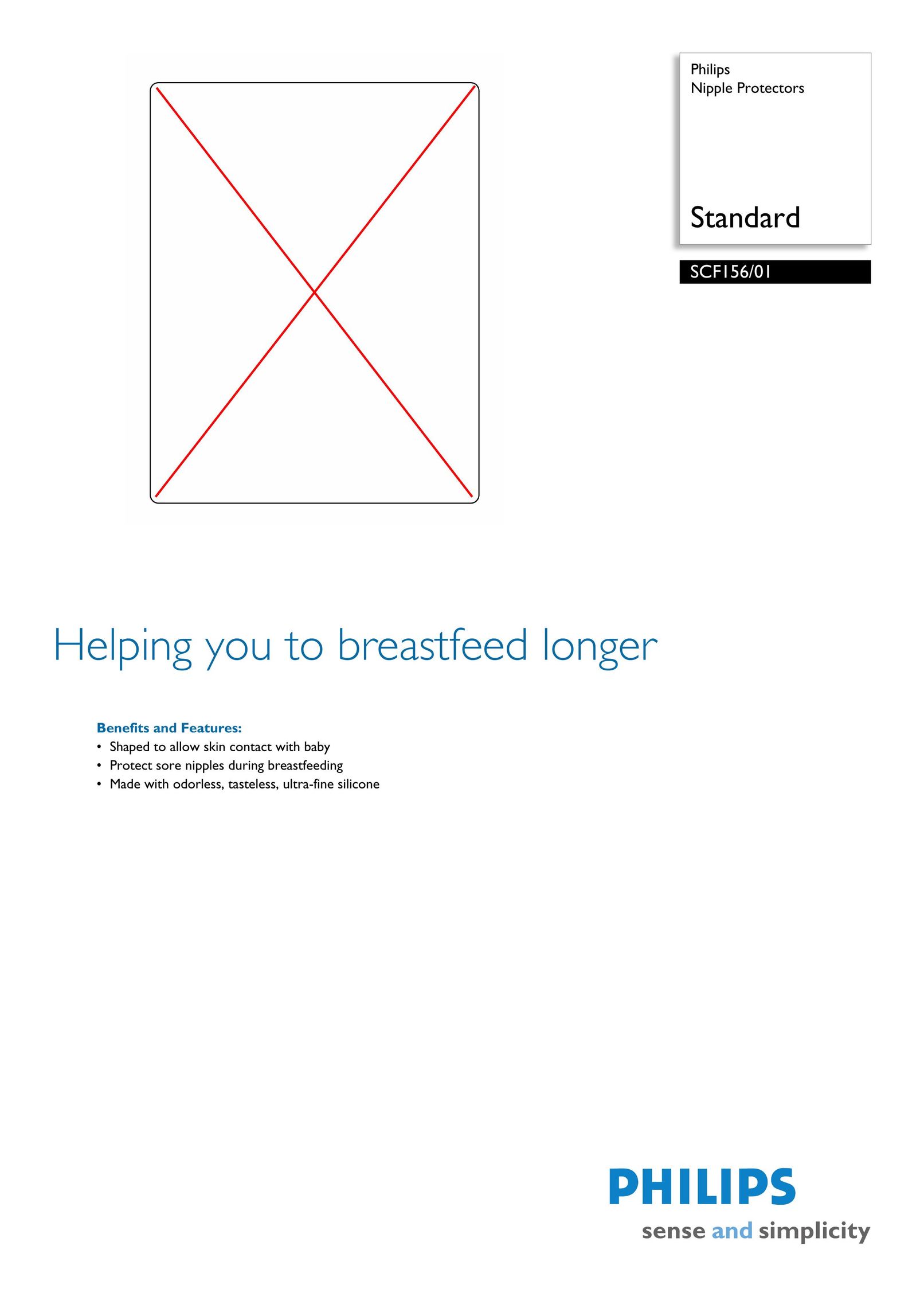 Philips SCF156/01 Breast Pump User Manual