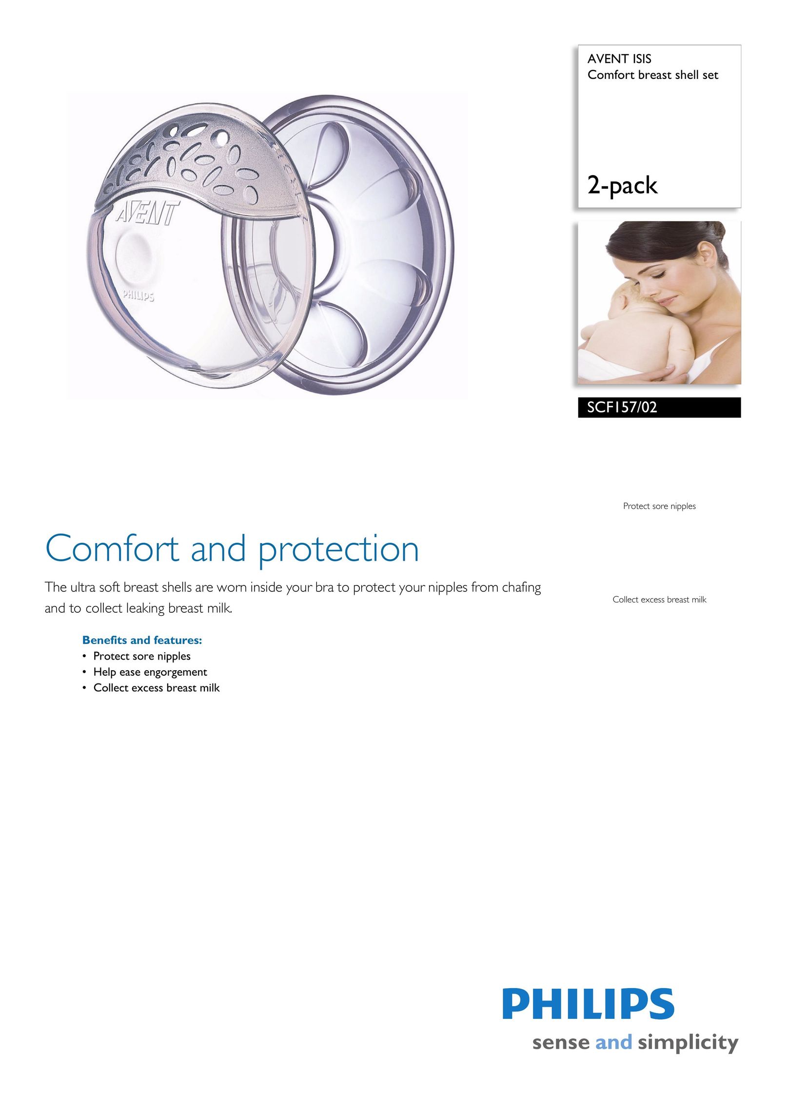 Philips SCF157/02 Breast Pump User Manual