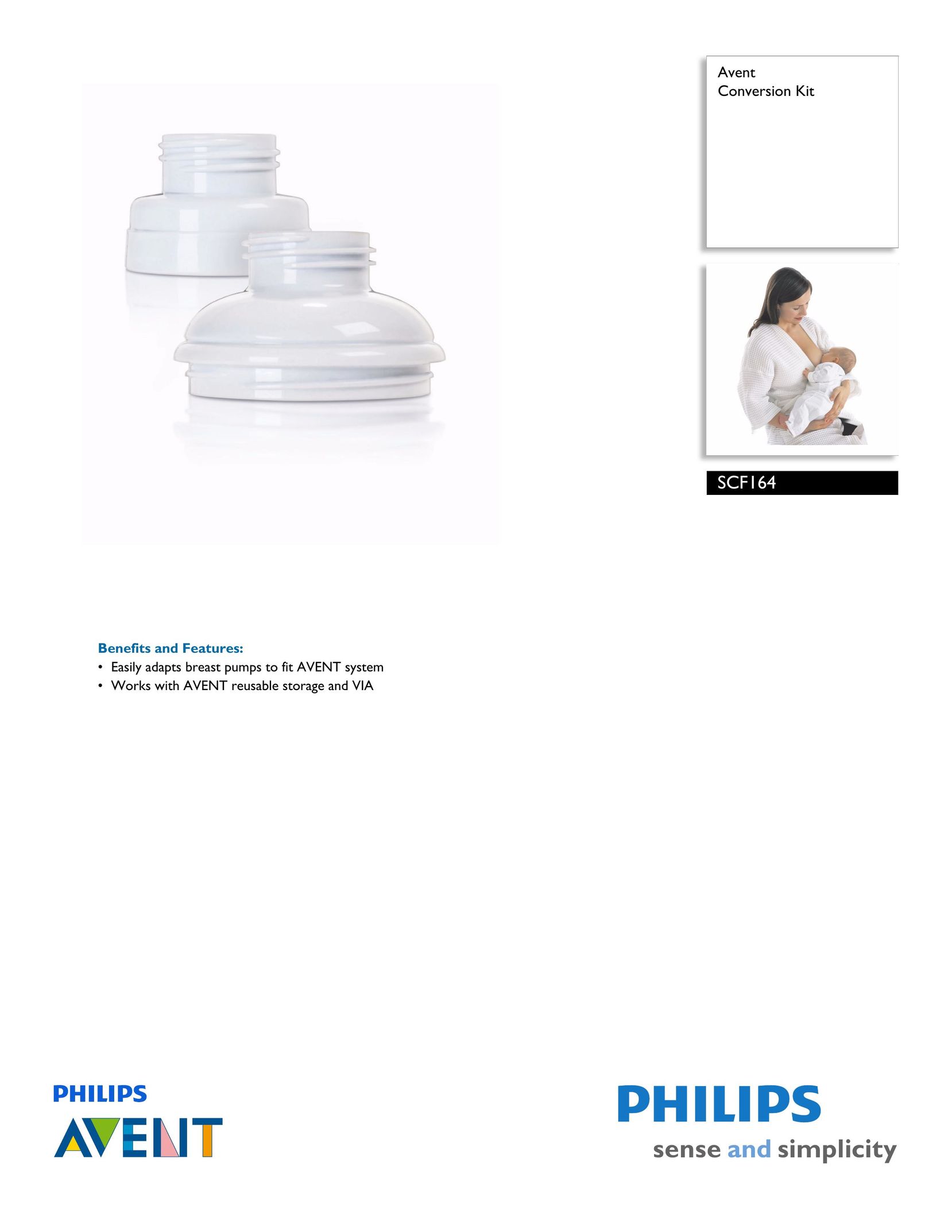 Philips SCF164 Breast Pump User Manual