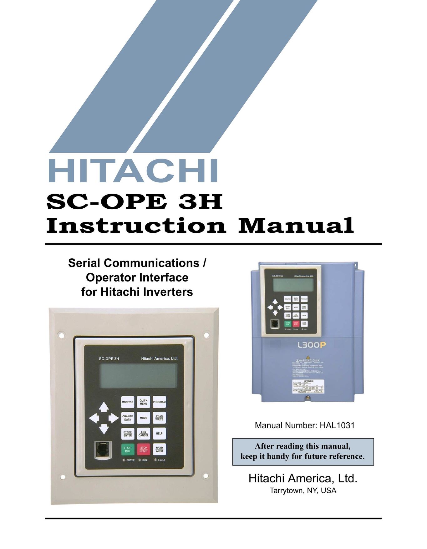 Hitachi Koki USA SC-OPE 3H Building Set User Manual