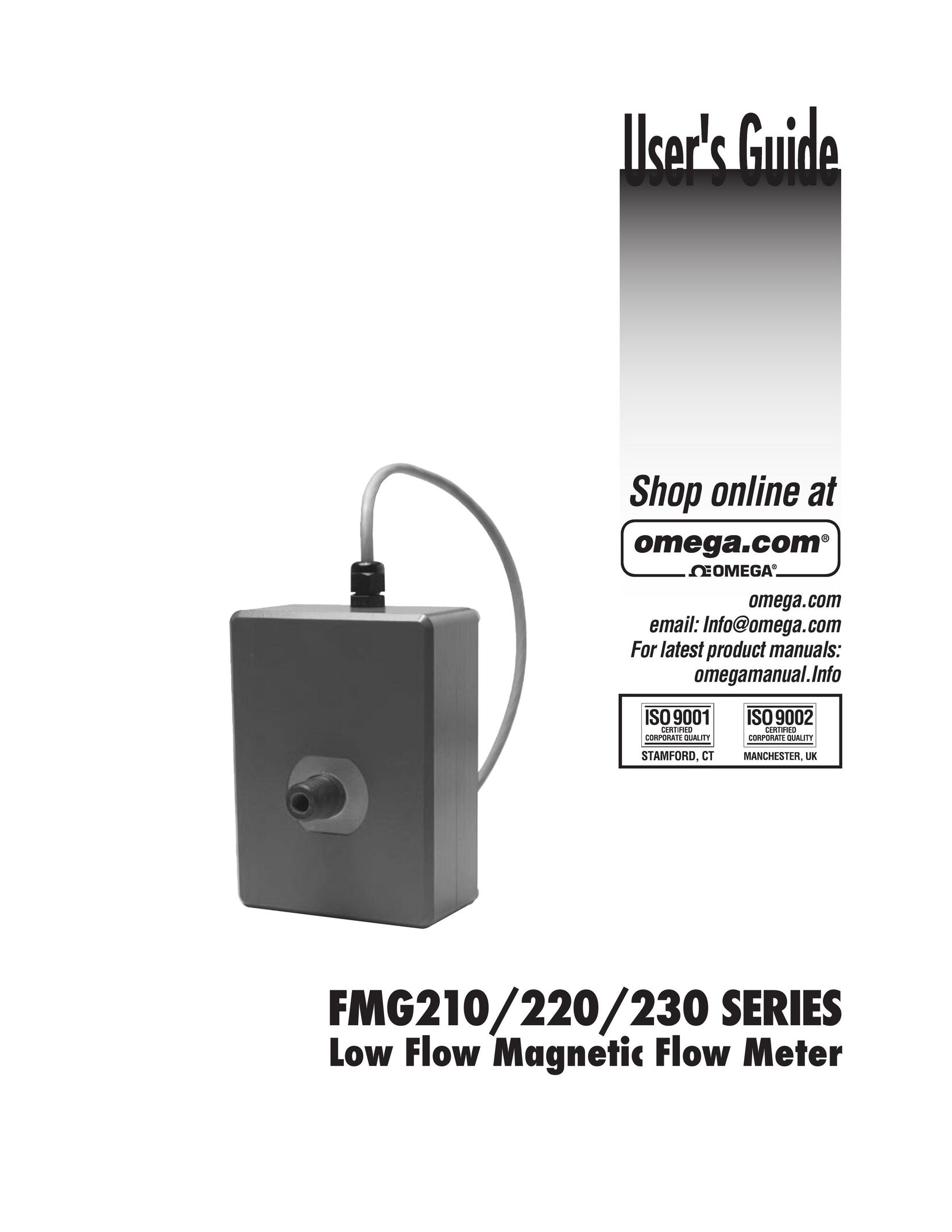 Omega Engineering FMG230 Building Set User Manual