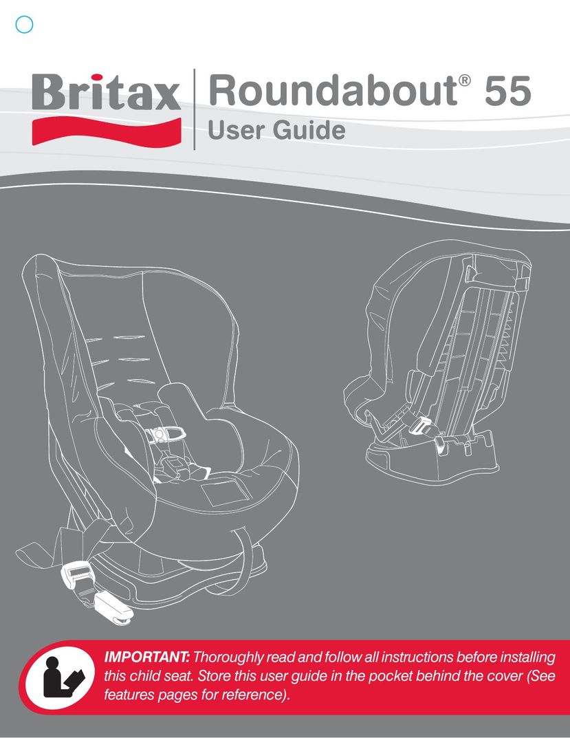 Britax 55 Car Seat User Manual