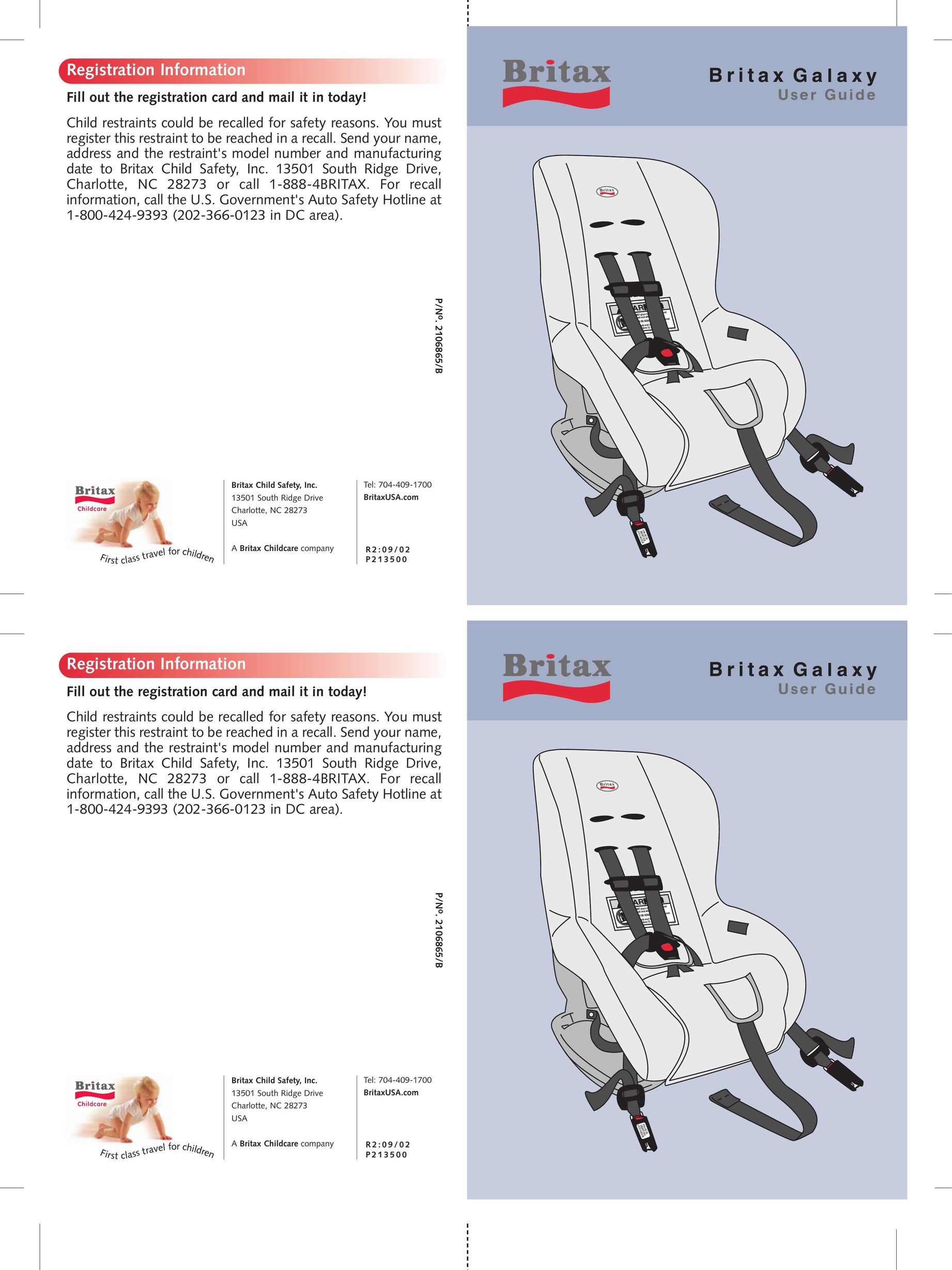 Britax Car Seat Car Seat User Manual