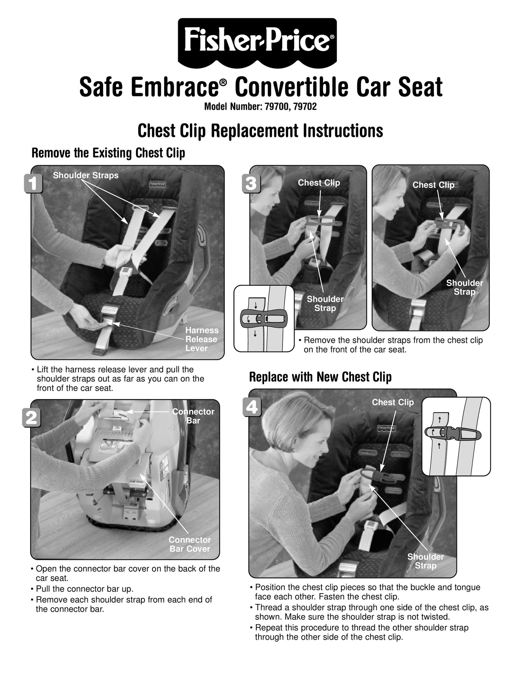 Fisher-Price 79700 Car Seat User Manual