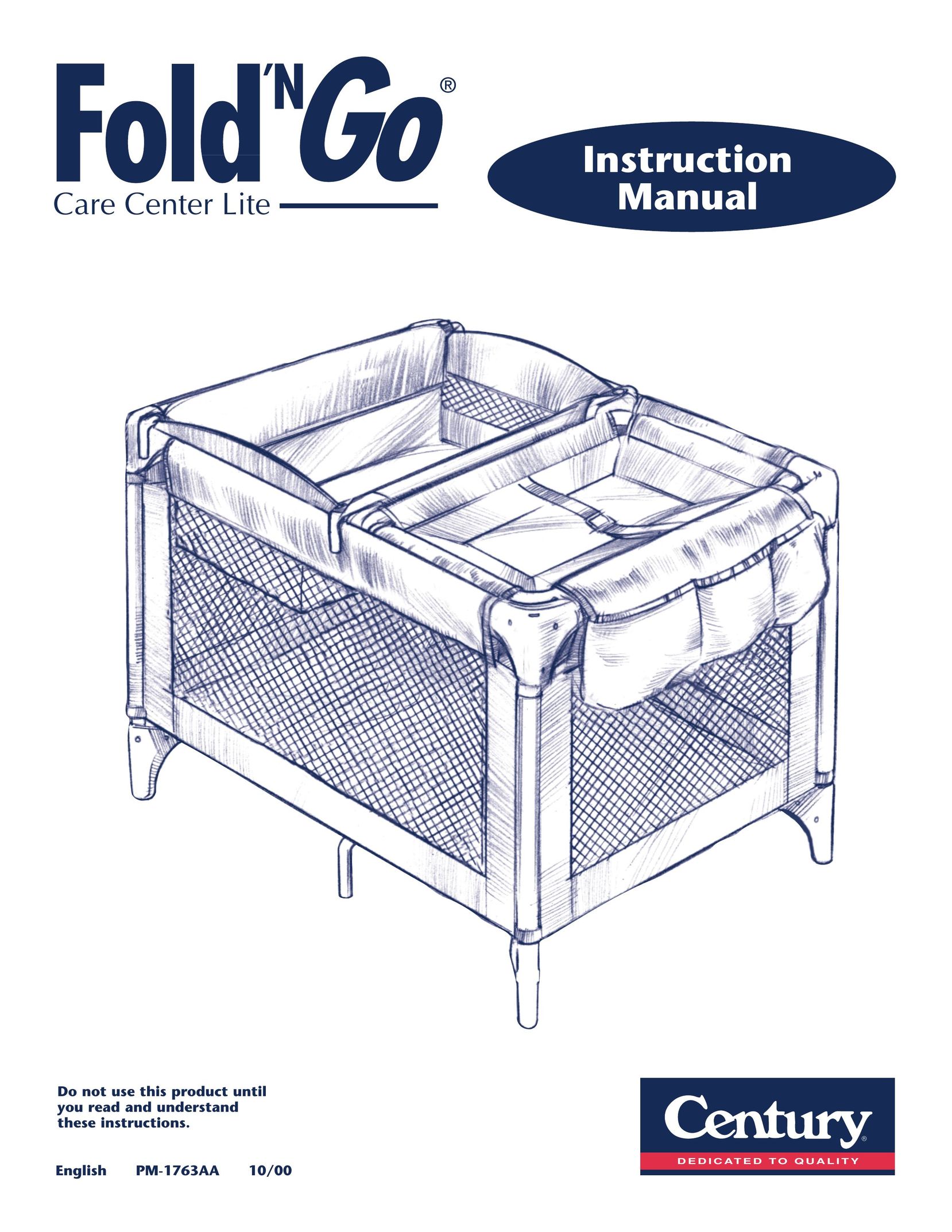 Century PM-1763AA Crib User Manual