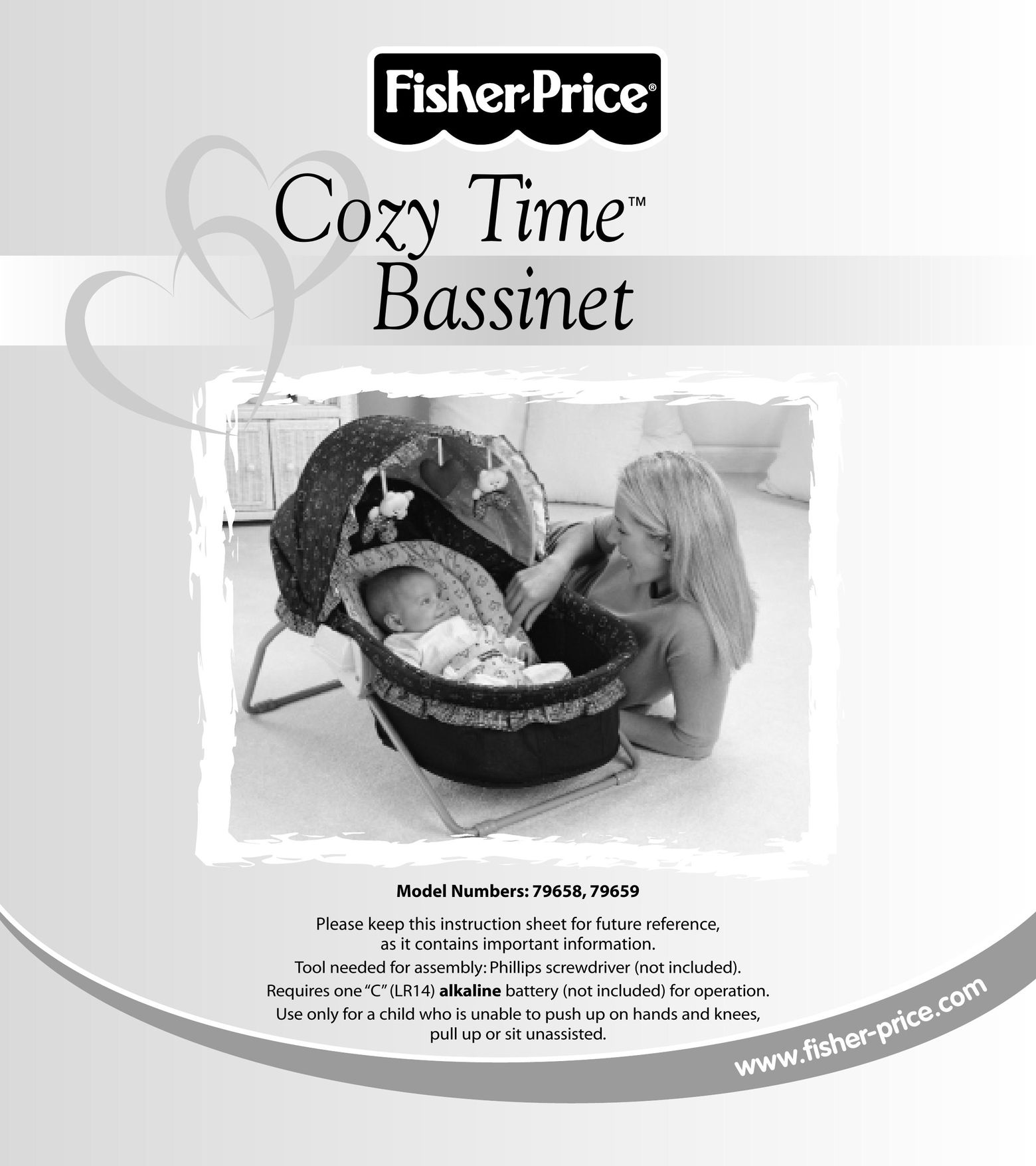 Fisher-Price 79658 Crib User Manual