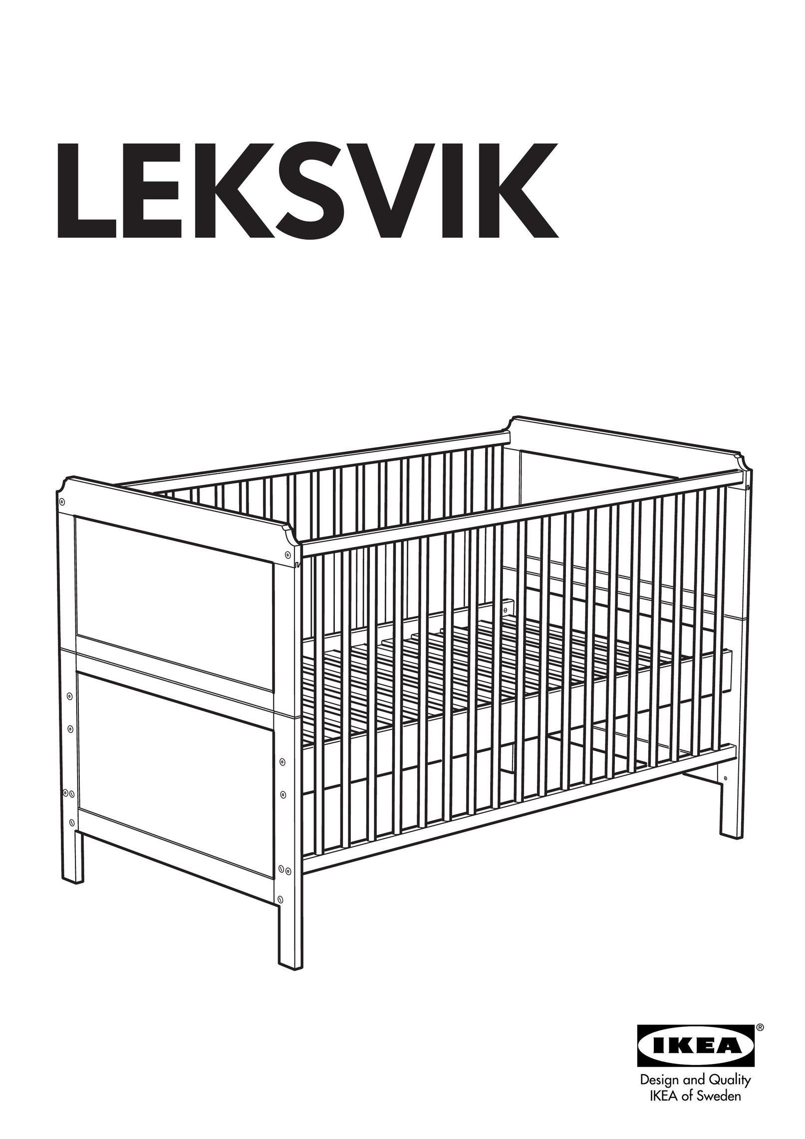 IKEA AA-233525-2 Crib User Manual