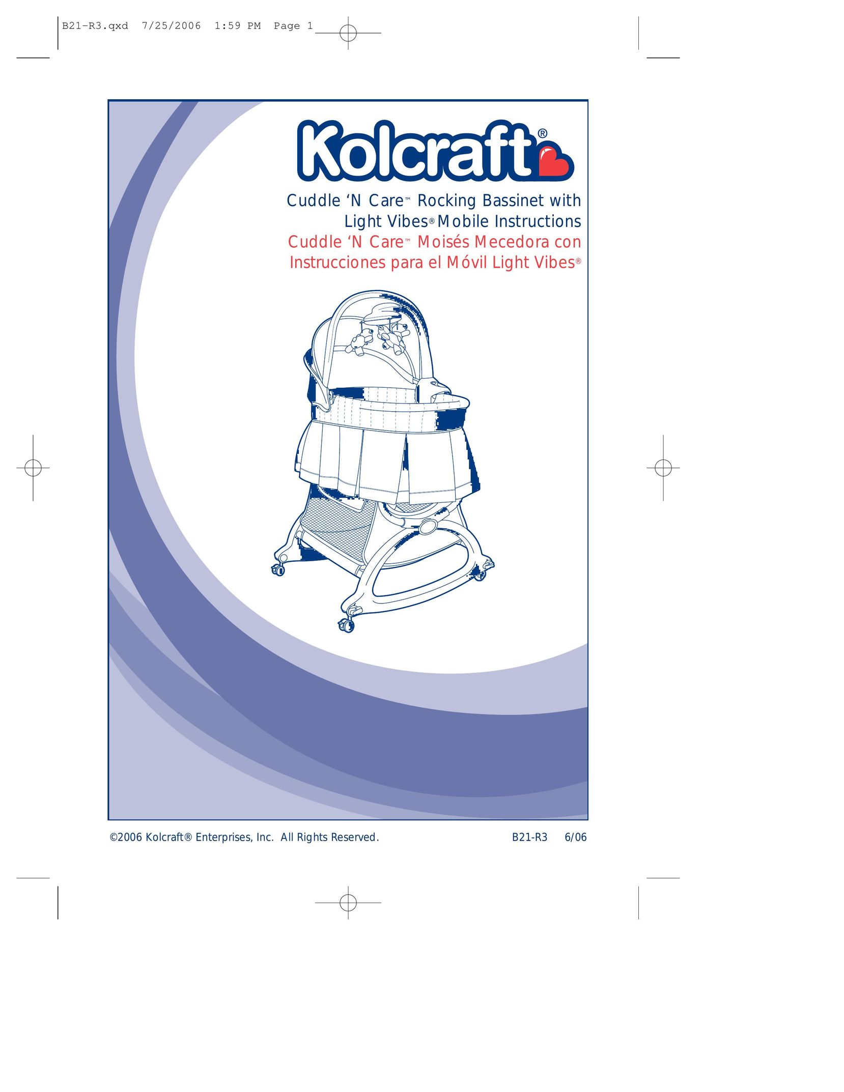 Kolcraft B21-R3 Crib User Manual