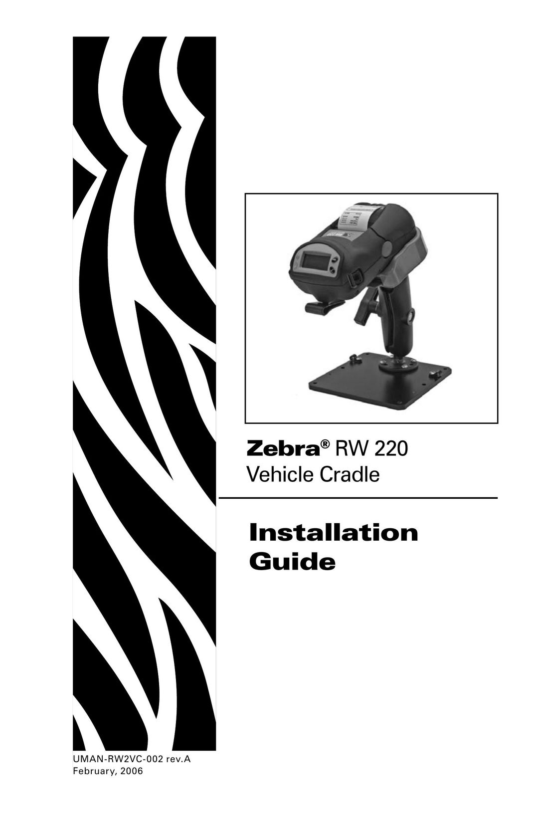 Zebra Technologies RW 220 Crib User Manual