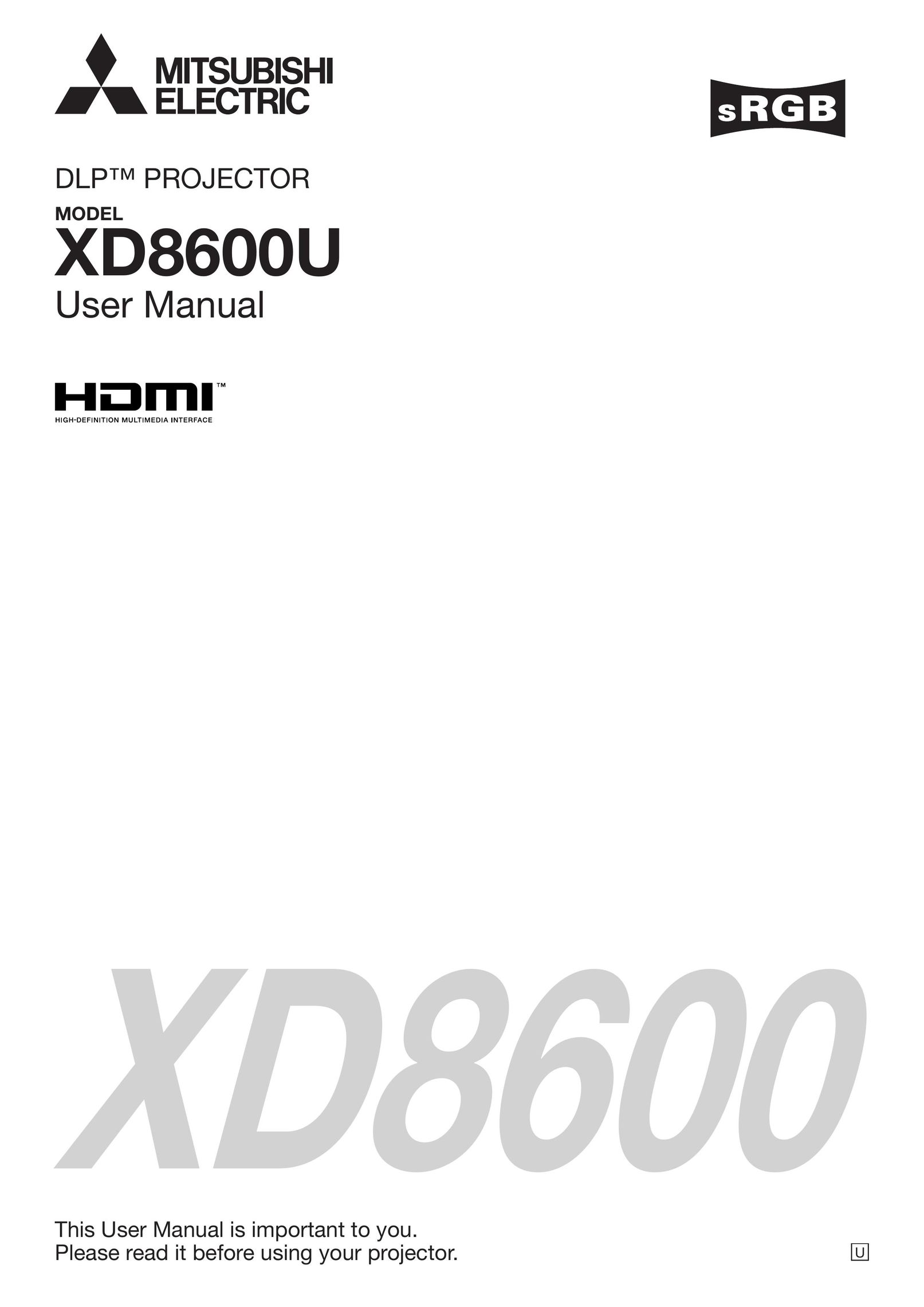 Mitsubishi Electronics XD8600 Crib Toy User Manual