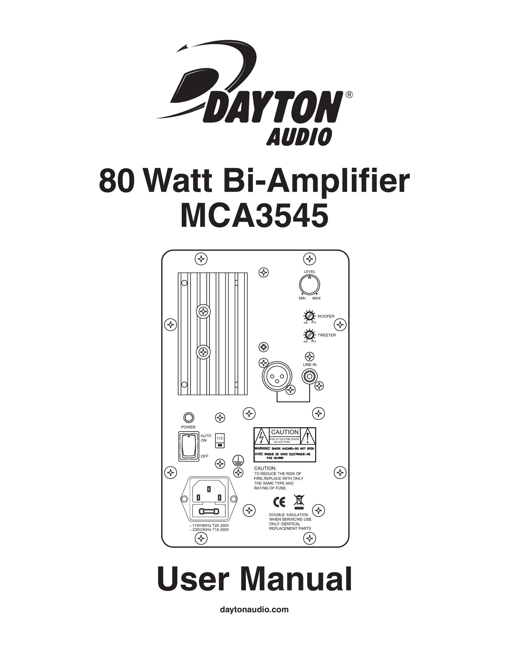 Dayton MCA3545 Doll User Manual