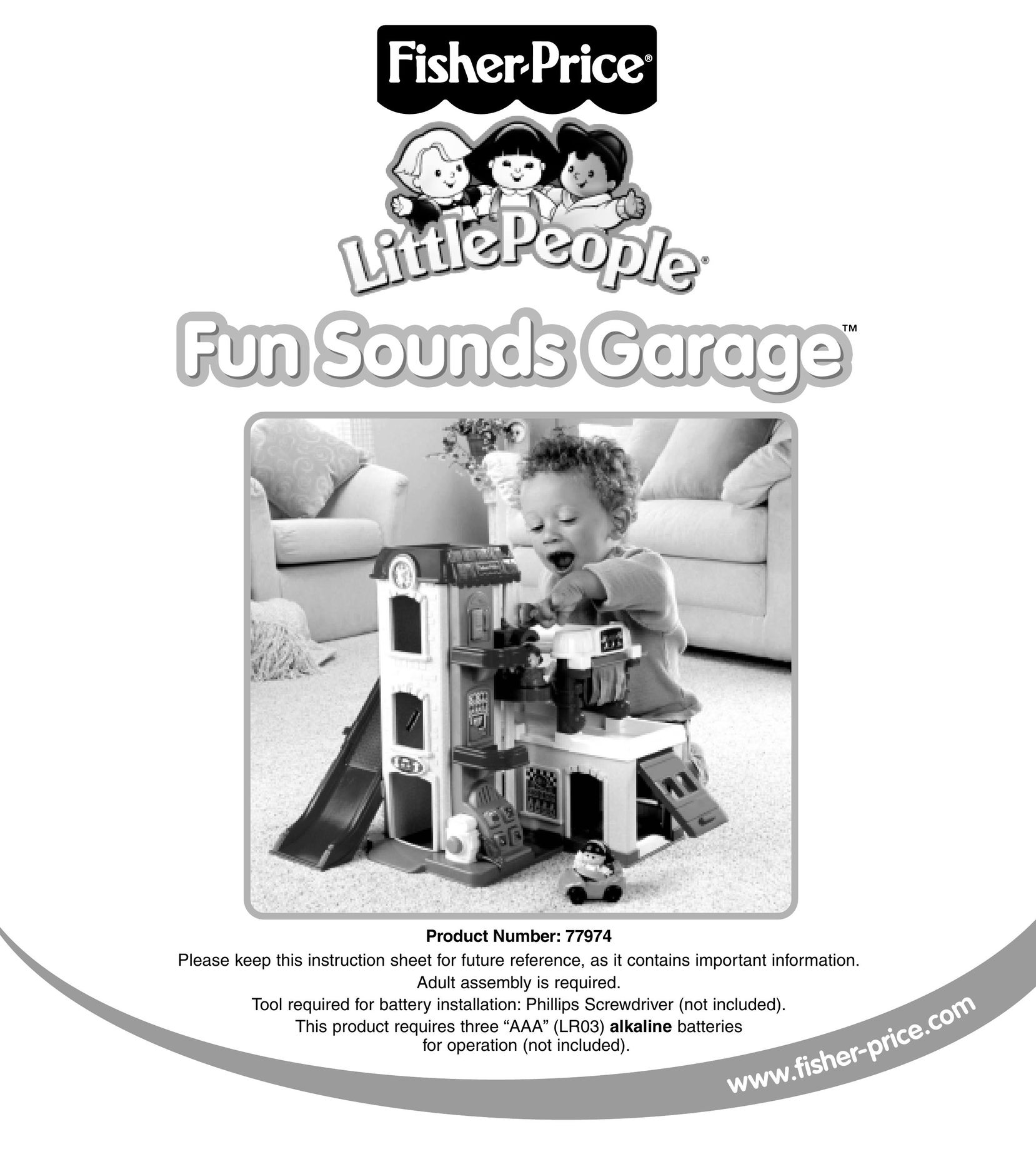 Fisher-Price 77974 Dollhouse User Manual