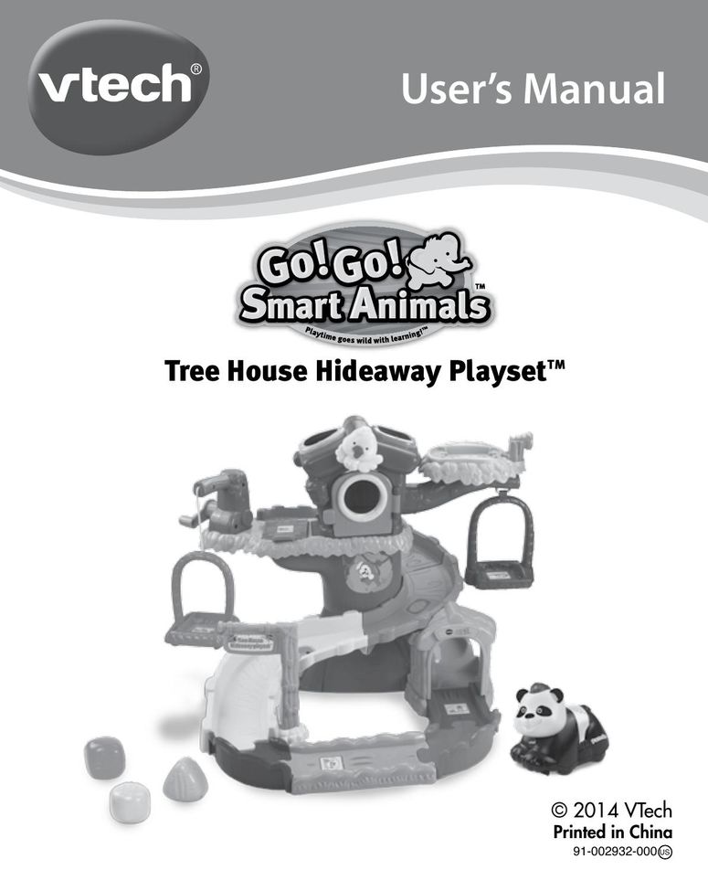 VTech 91-002932-000 Dollhouse User Manual