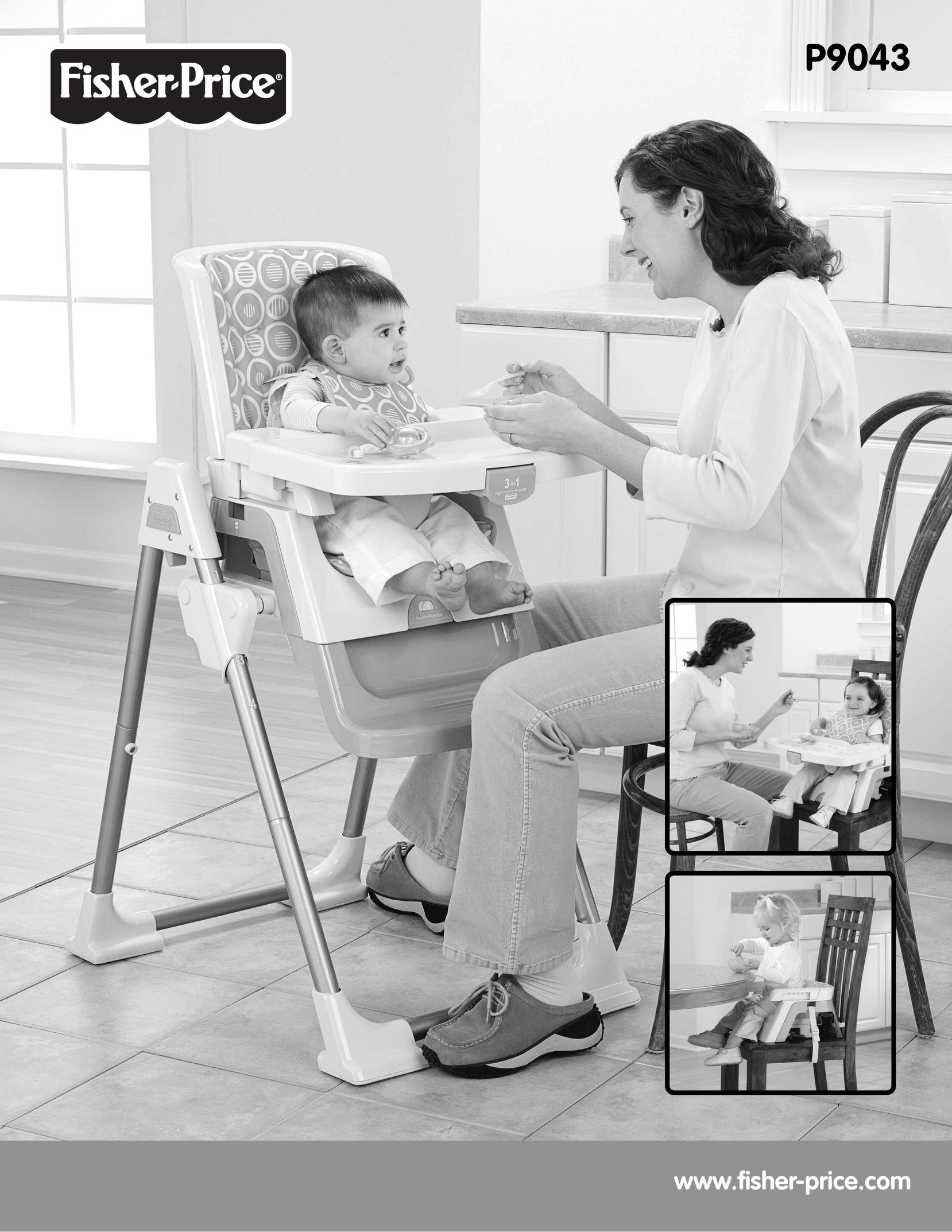 Fisher-Price P9043 High Chair User Manual