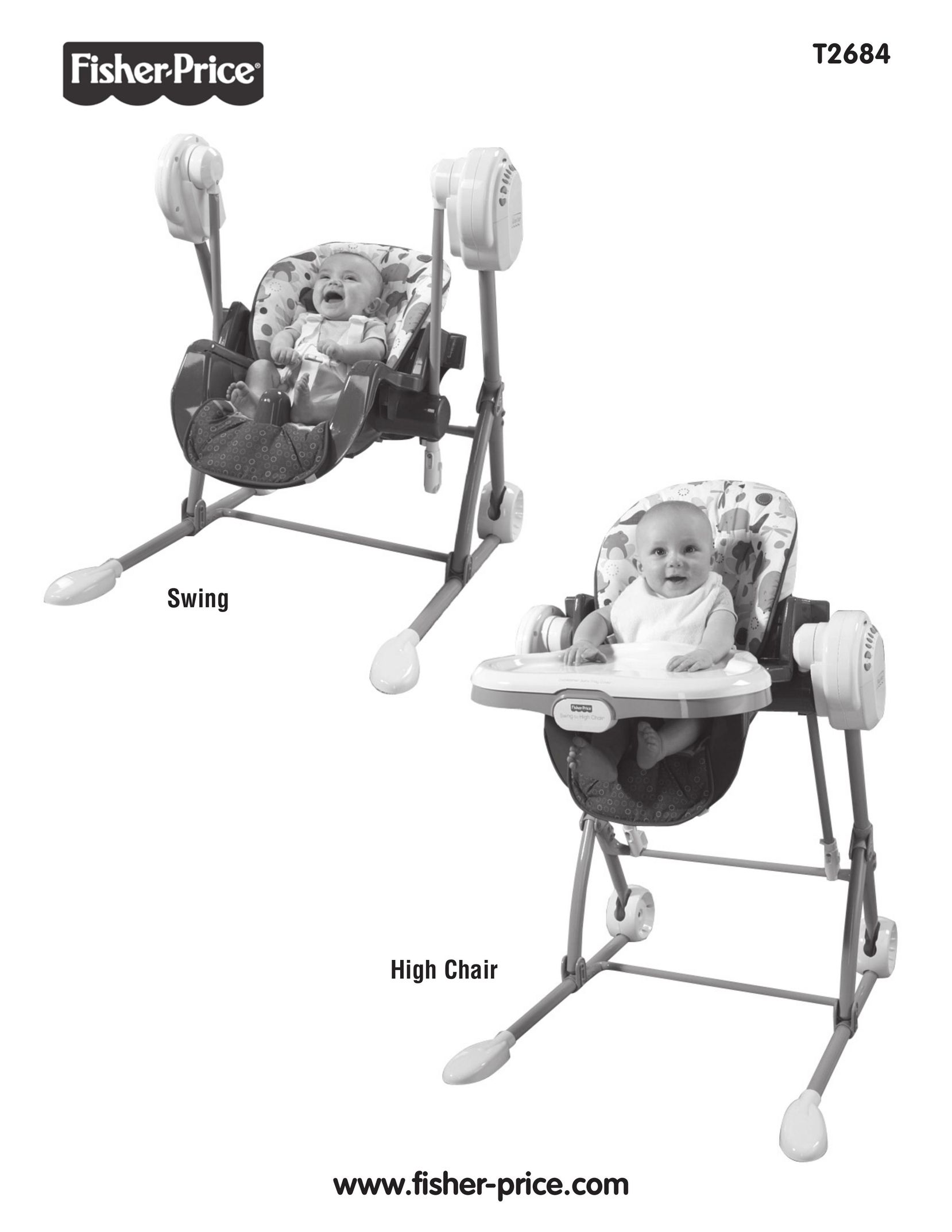 Fisher-Price T2684 High Chair User Manual