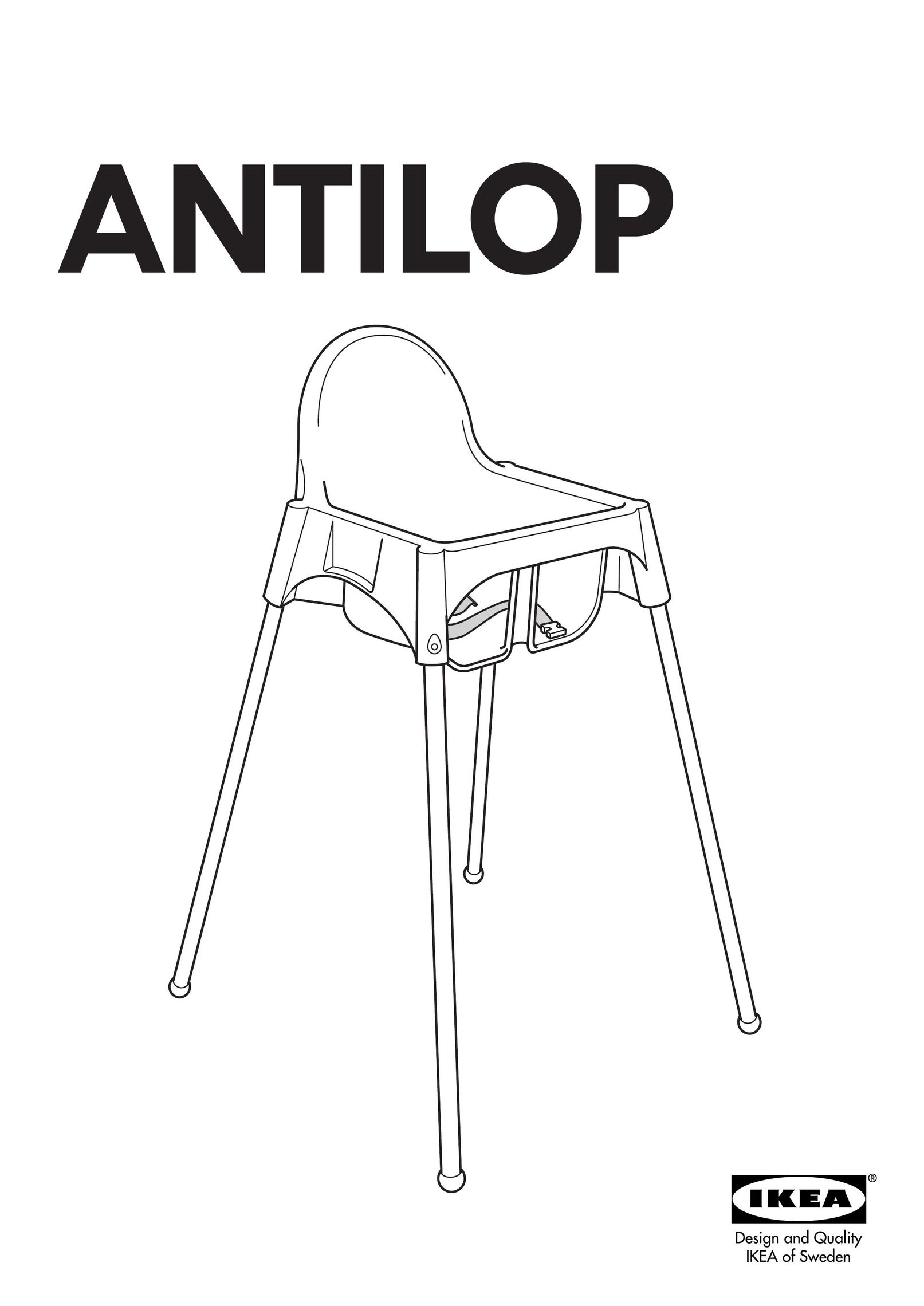 IKEA AA-269276-1 High Chair User Manual