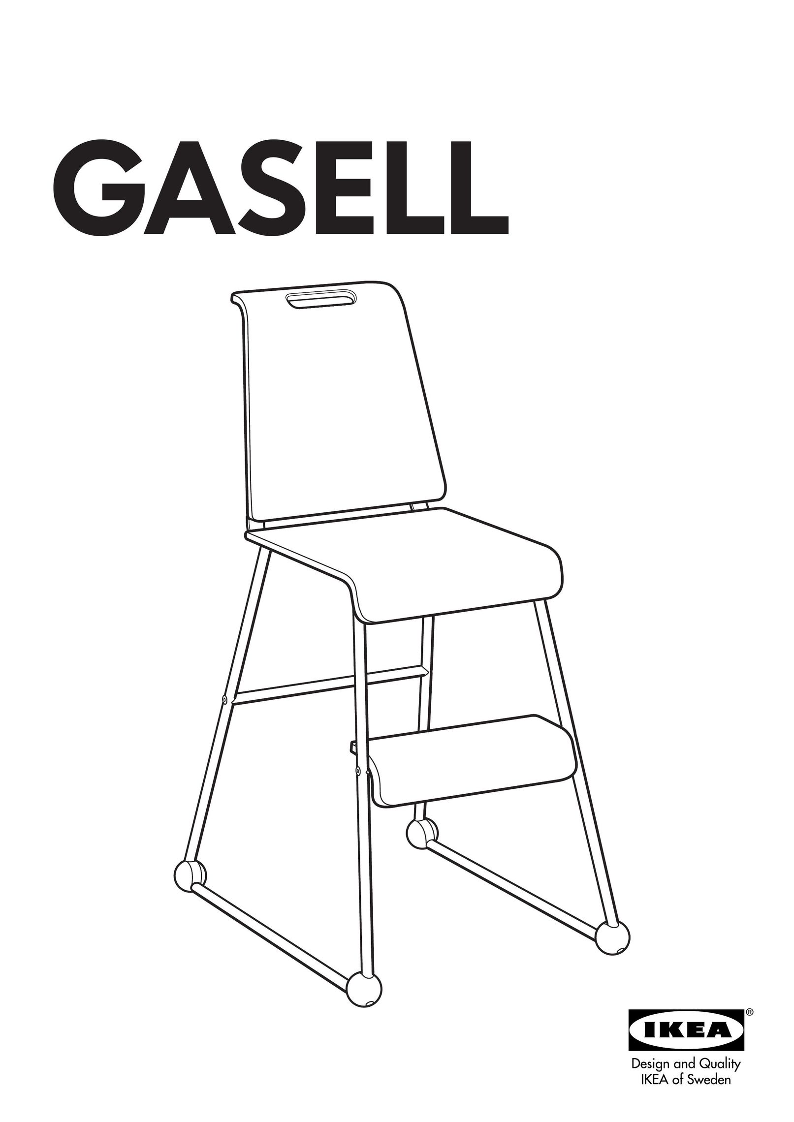 IKEA AA-93921-4 High Chair User Manual
