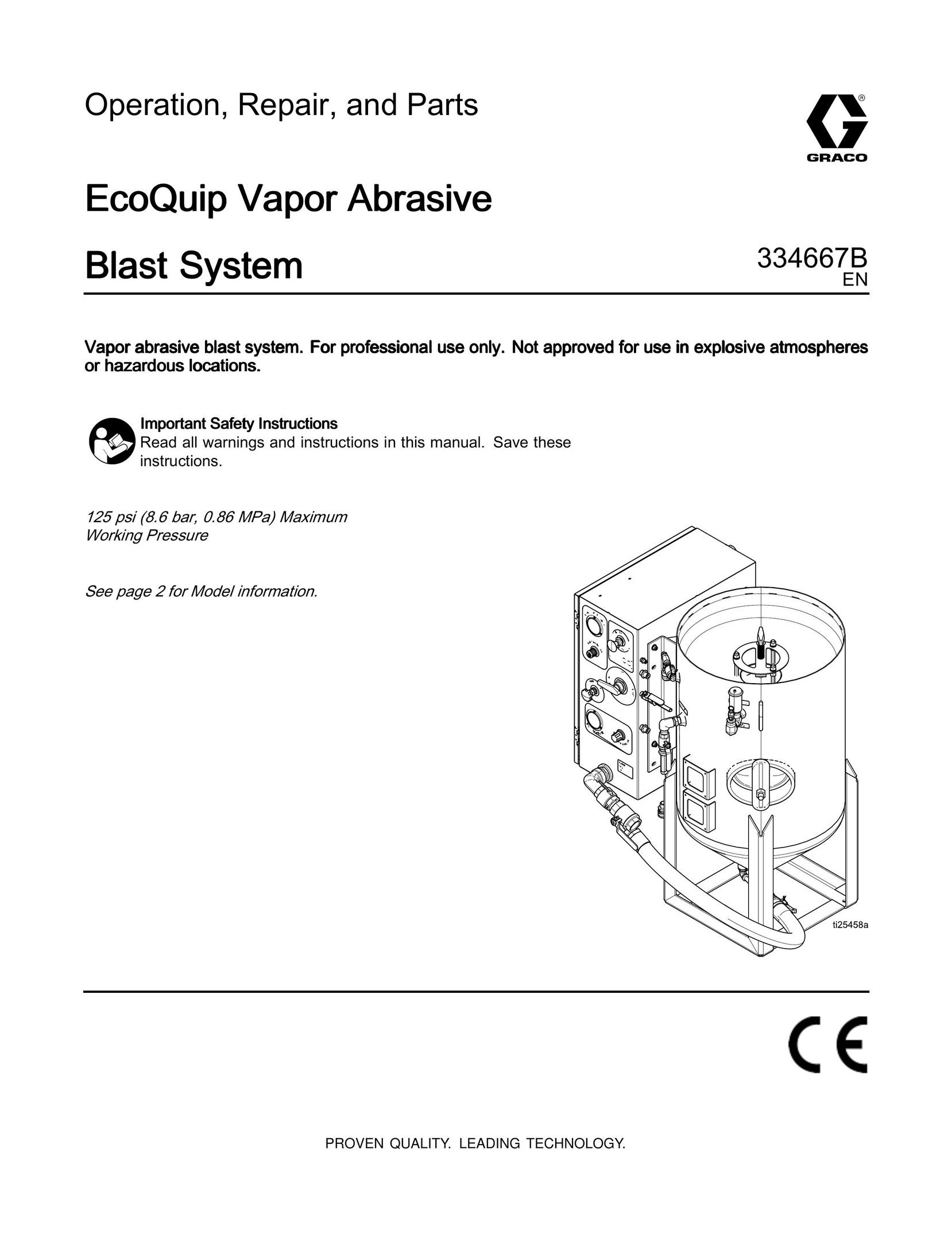 Graco EQ300C Inflatable Bouncy Toy User Manual