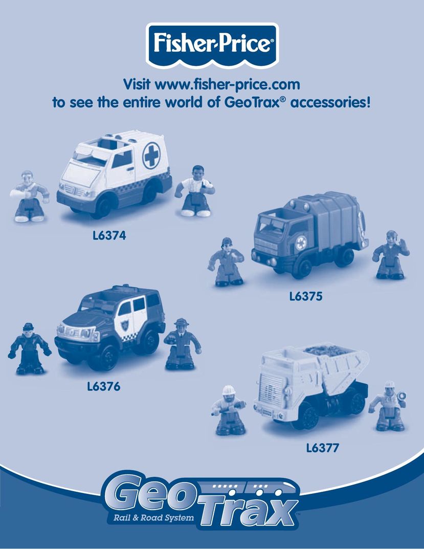 Fisher-Price L6374 Model Vehicle User Manual