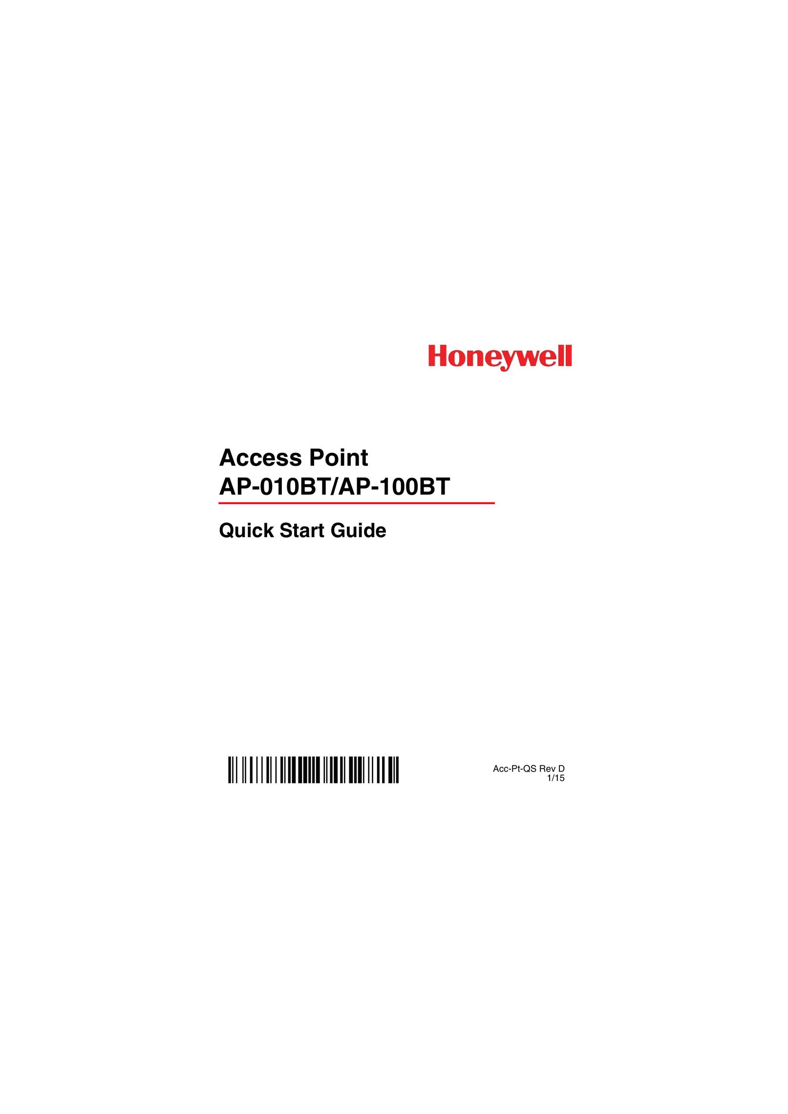 Honeywell AP-010BT Model Vehicle User Manual