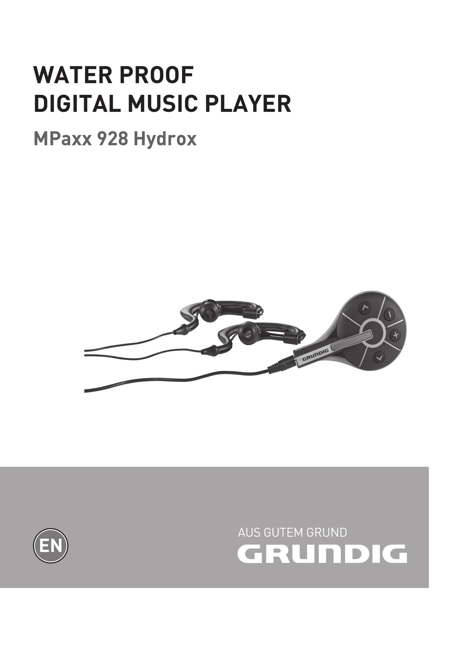 Grundig MPaxx 928 Hydrox Musical Table User Manual