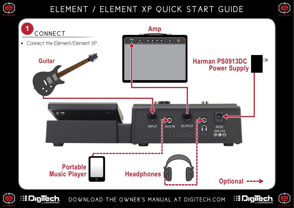 DigiTech Element Musical Toy Instrument User Manual