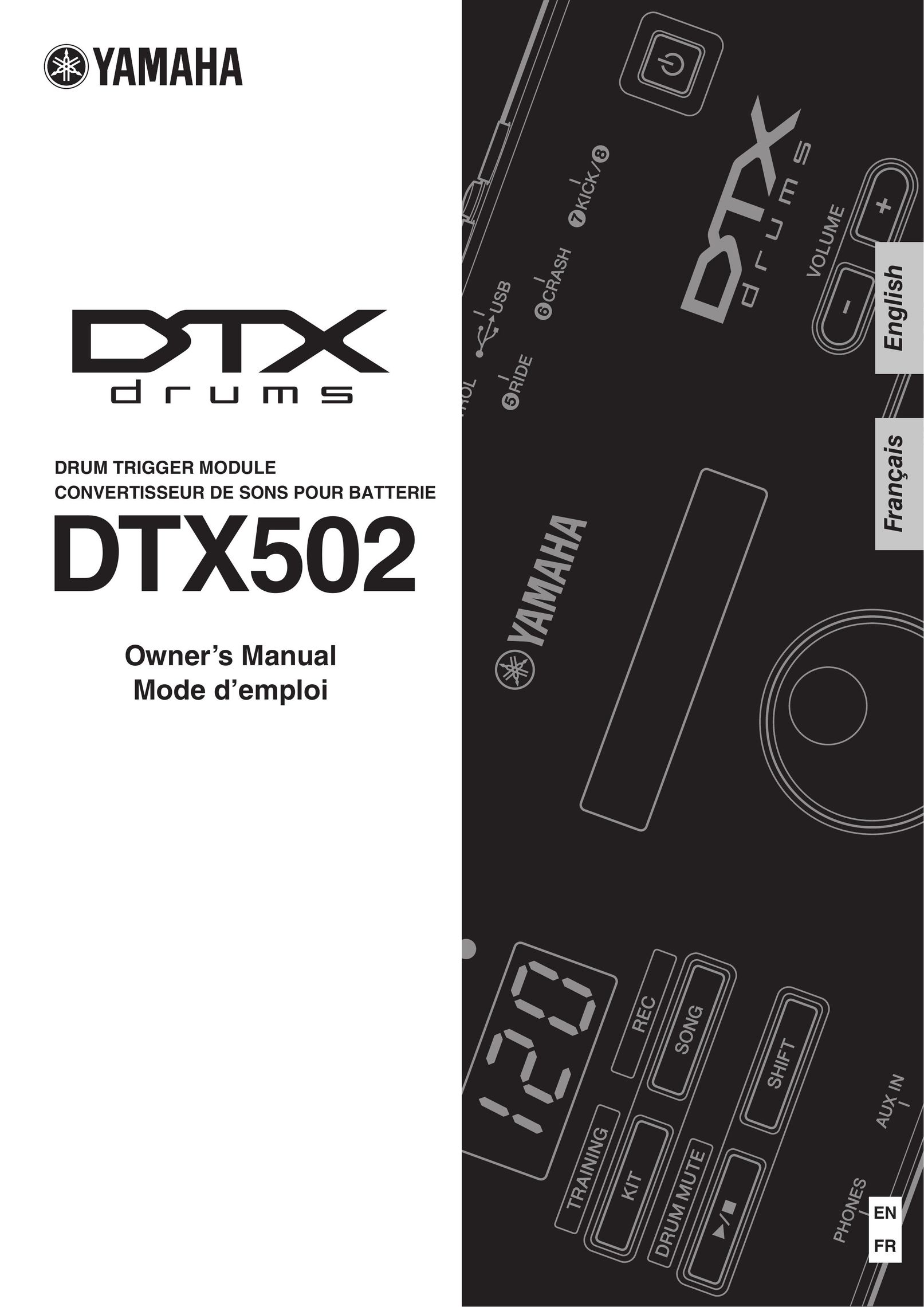 Yamaha DTX-502 Musical Toy Instrument User Manual