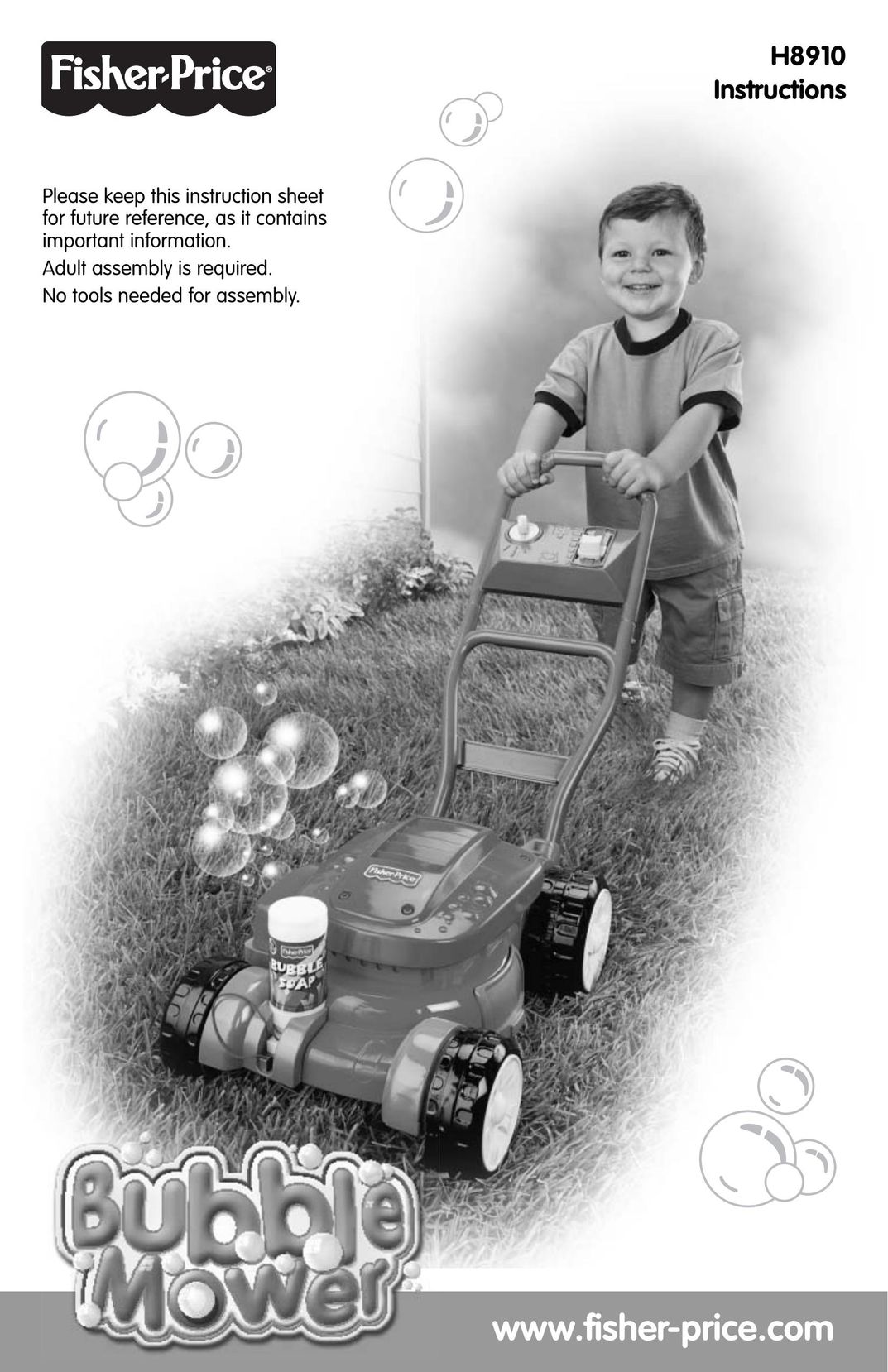 Fisher-Price H8910 Riding Toy User Manual
